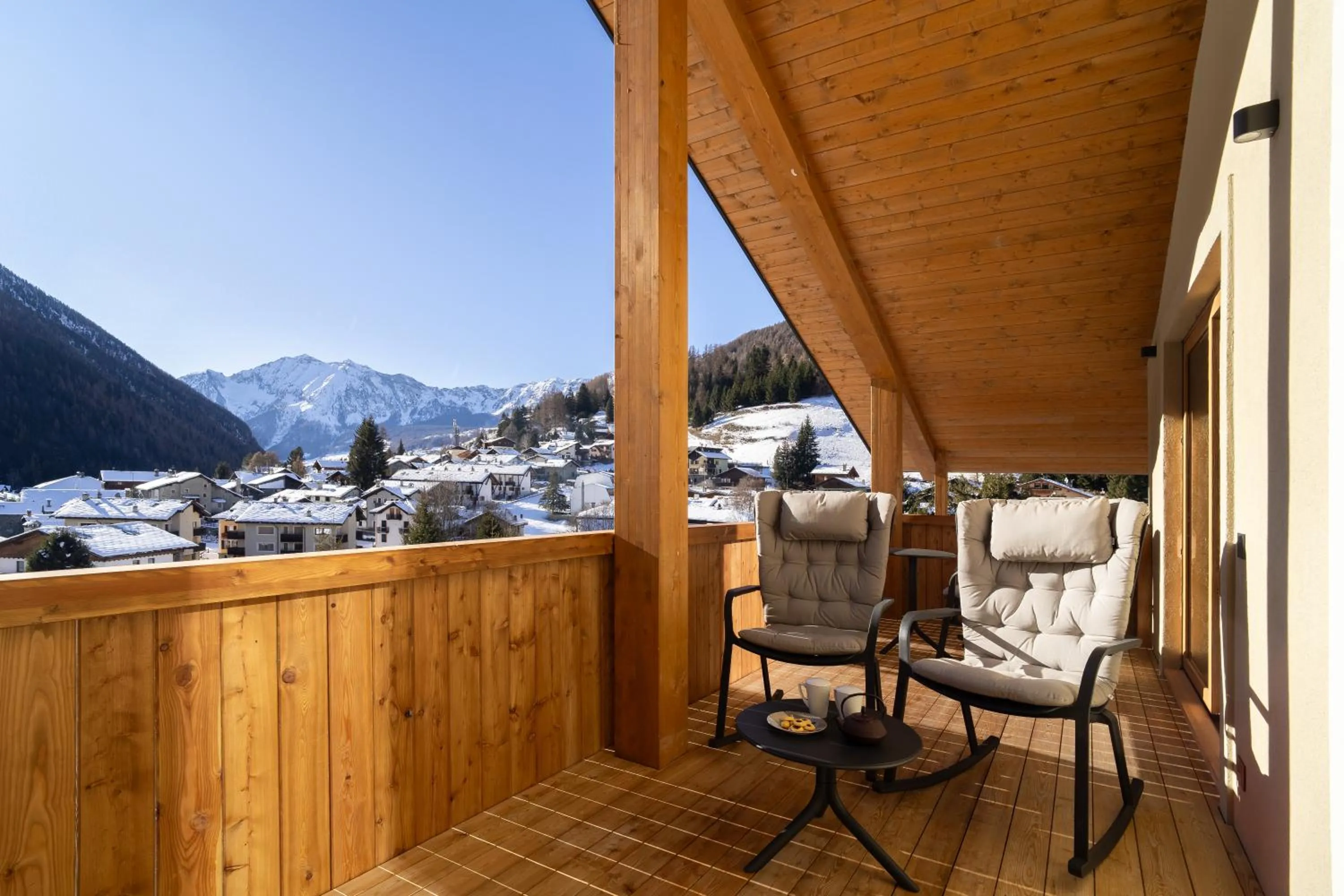 Balcony/Terrace in Residence Les Coupoles