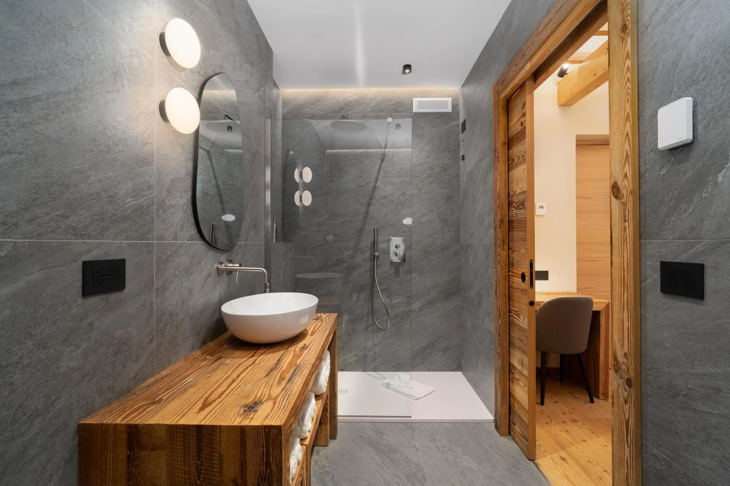 Bathroom in Residence Les Coupoles