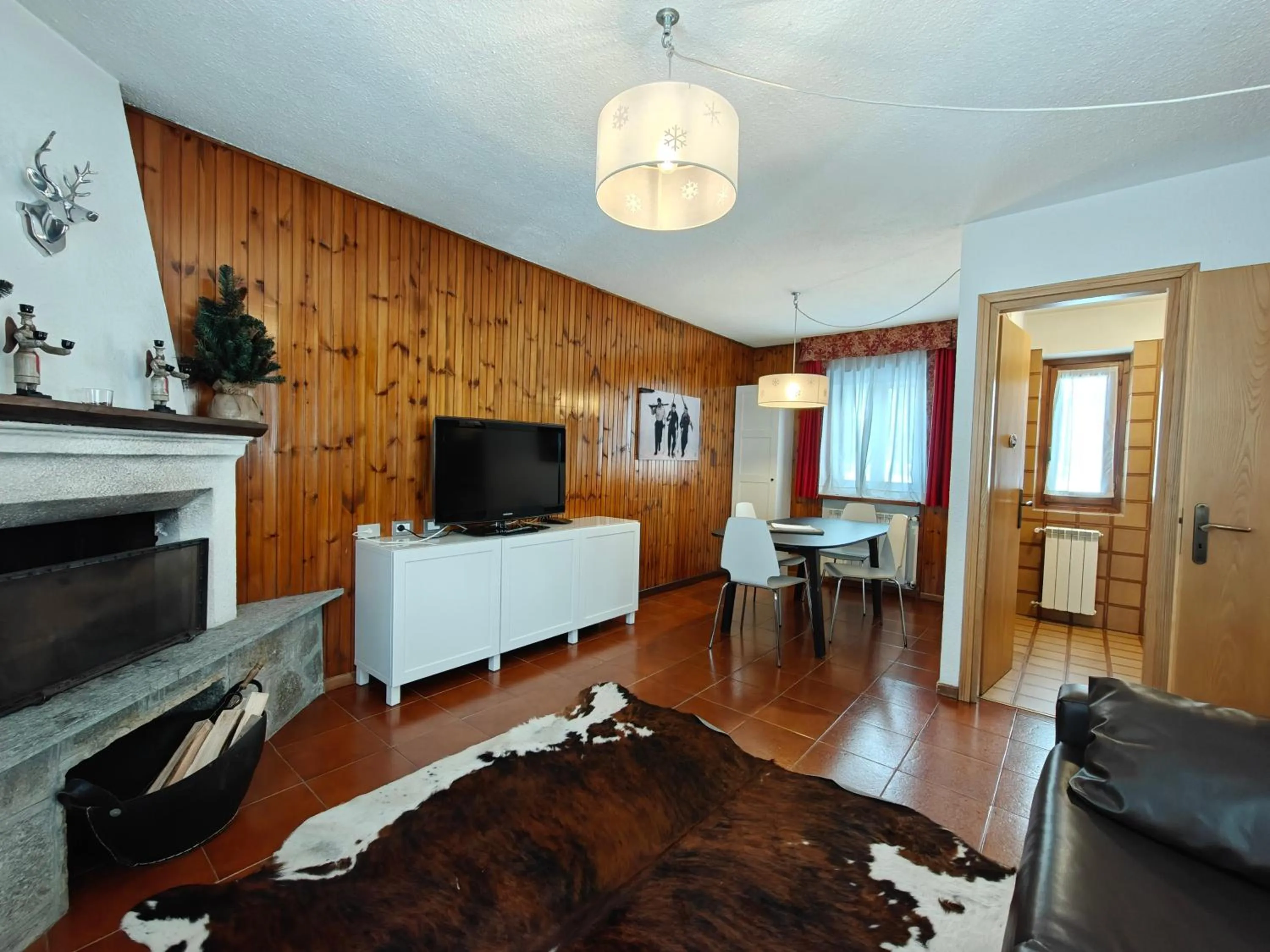 Living room in Residence Les Coupoles