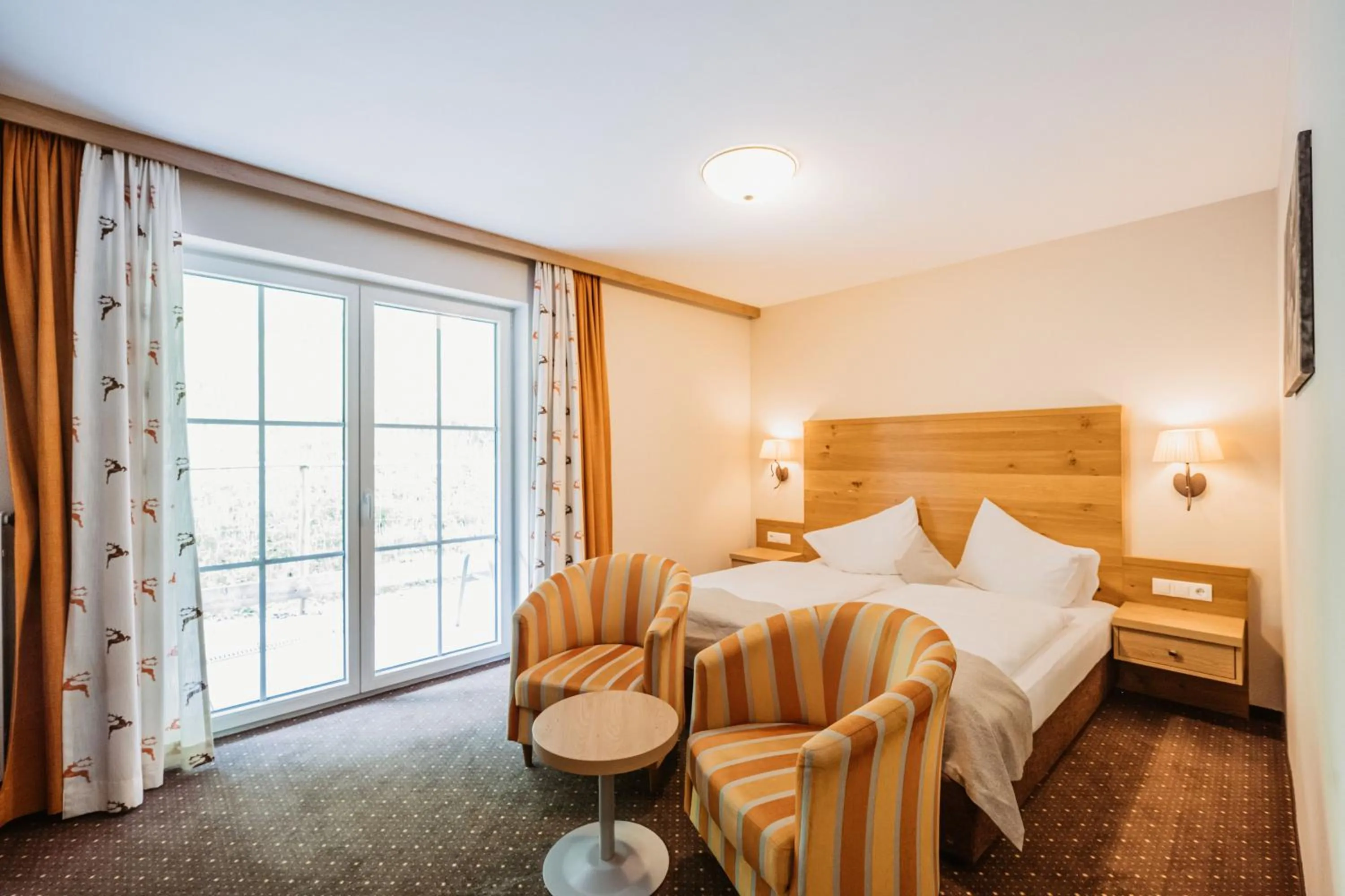 Bed in Landhotel Laudersbach