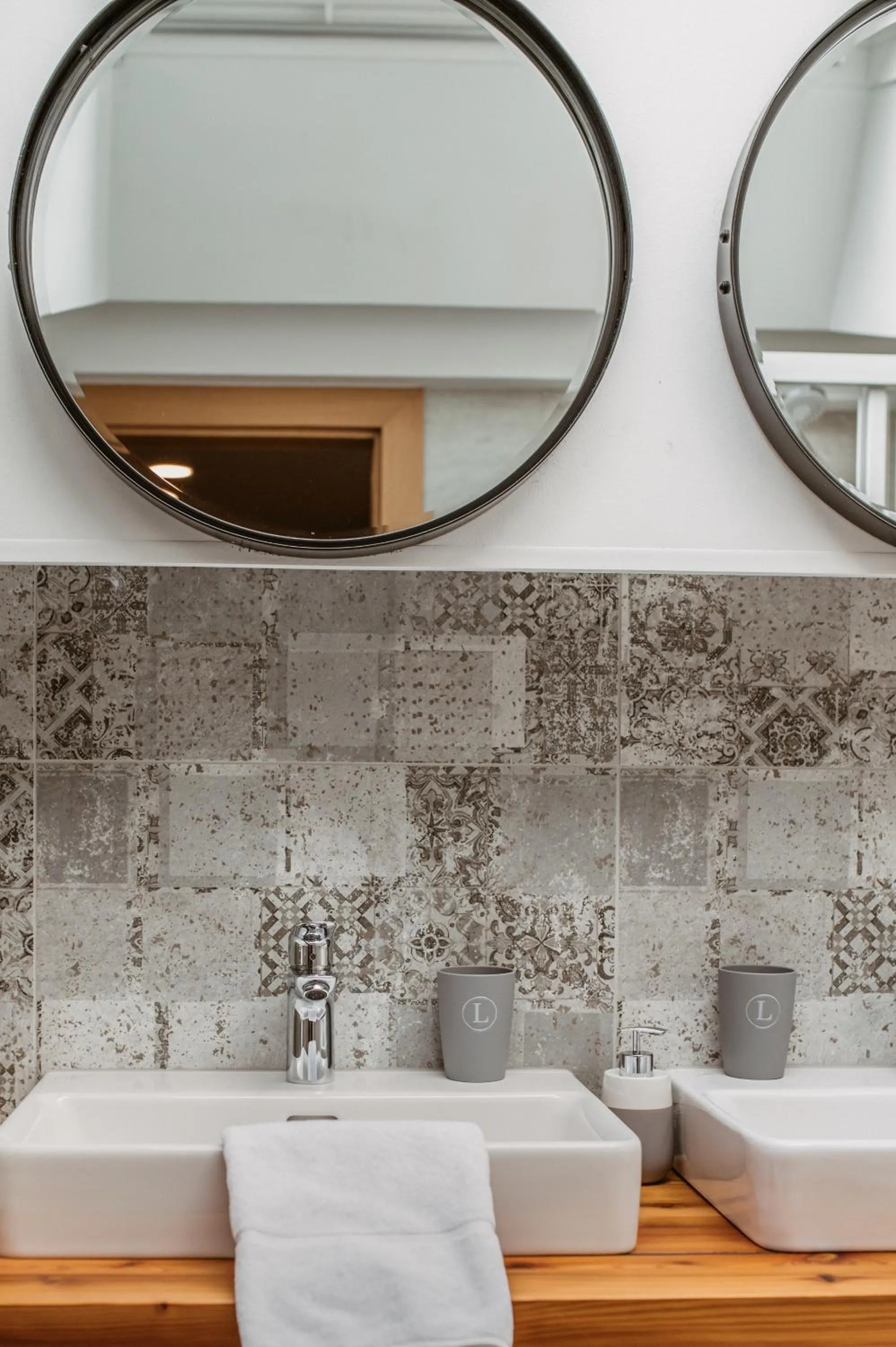 Bathroom in Landhotel Laudersbach
