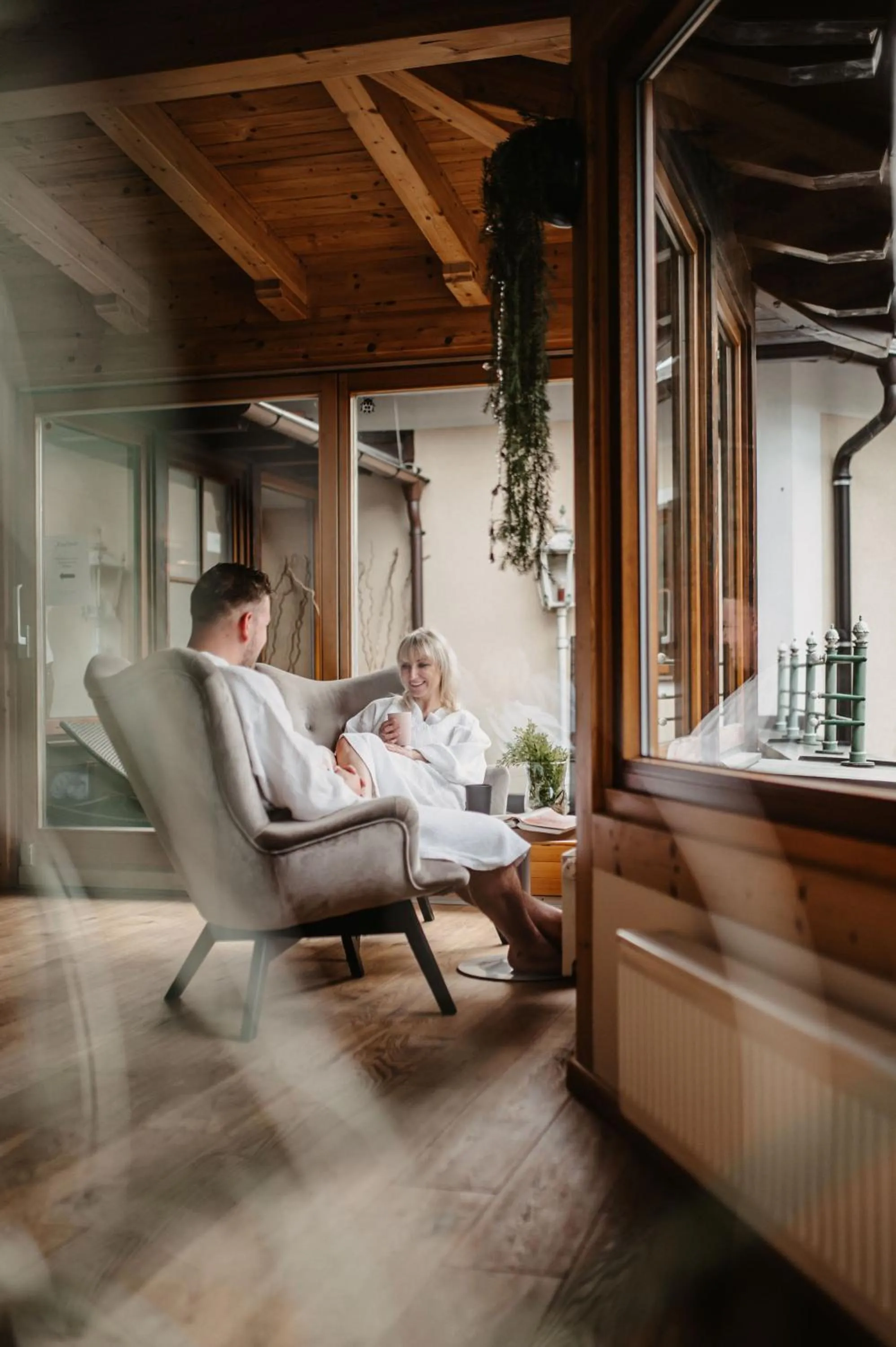 Spa and wellness centre/facilities in Landhotel Laudersbach