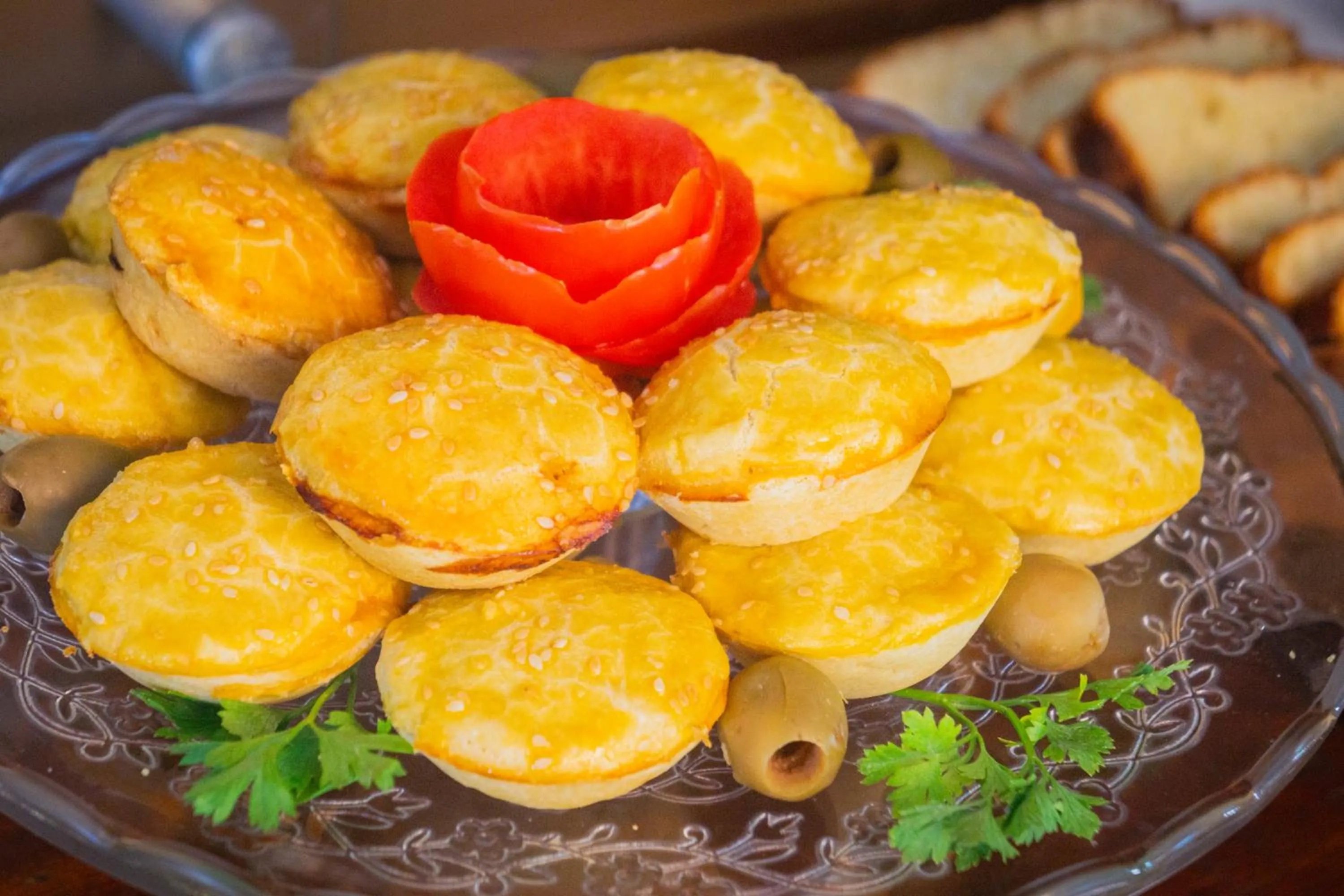 Buffet breakfast in Pousada Borboleta