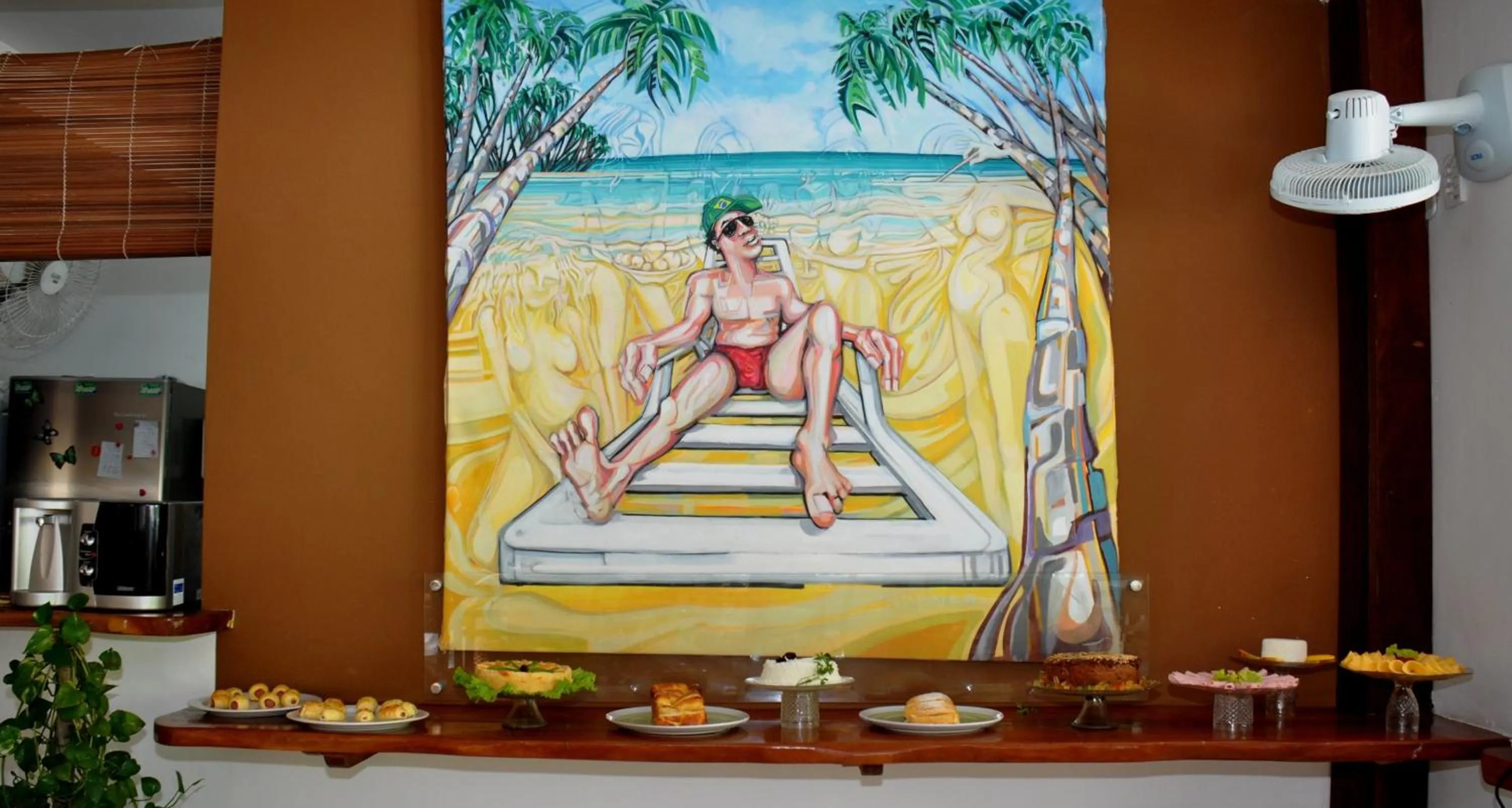 Restaurant/places to eat in Pousada Borboleta