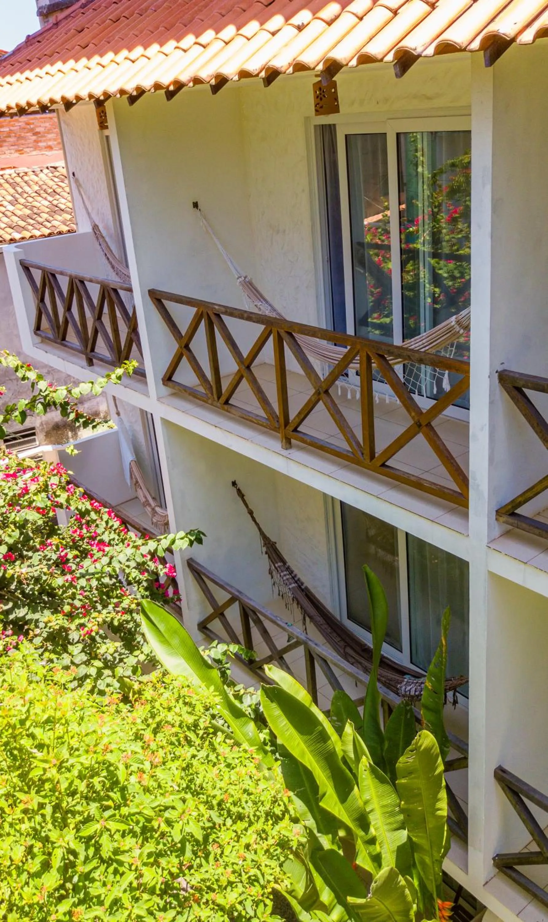 Balcony/Terrace in Pousada Borboleta