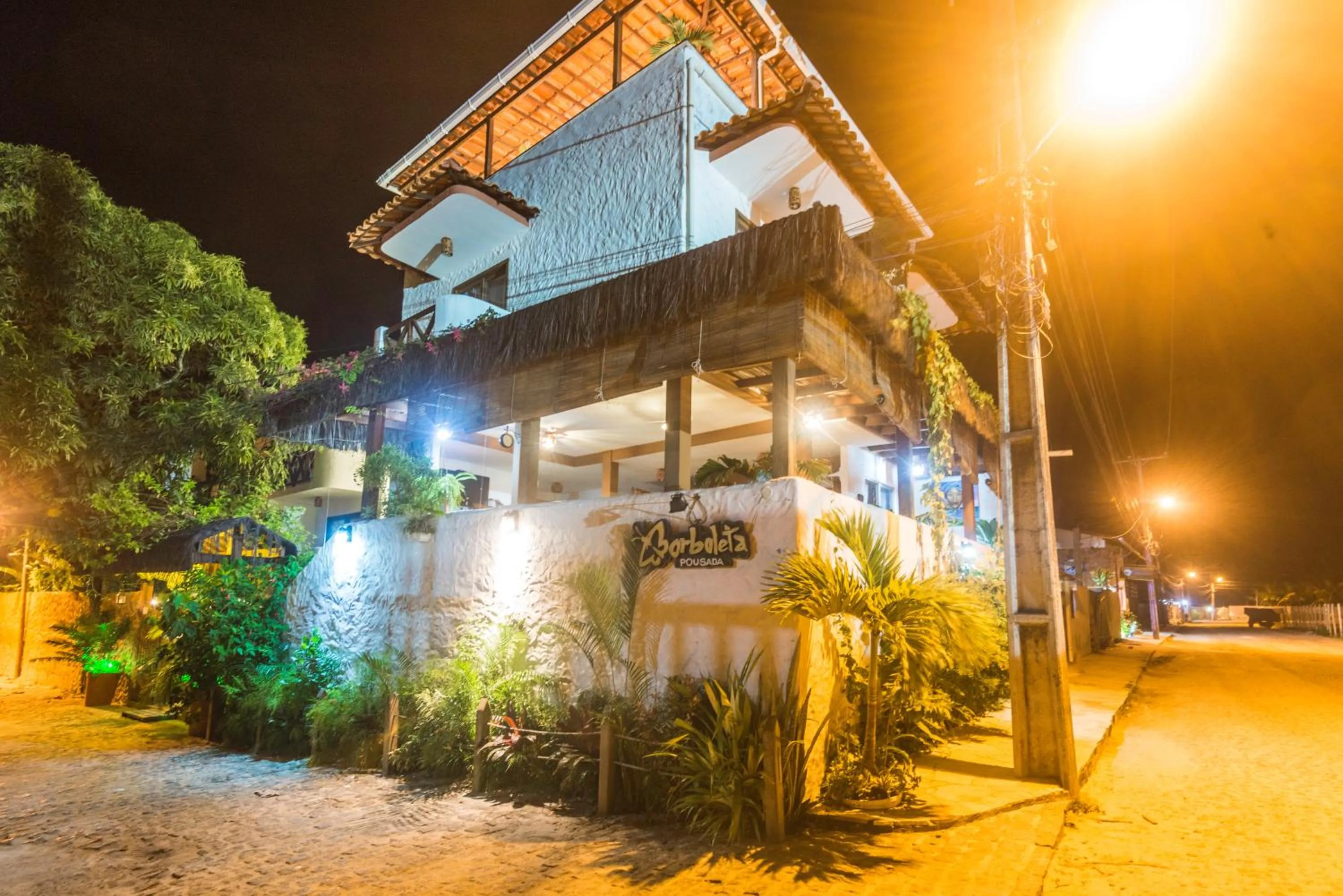 Facade/entrance in Pousada Borboleta