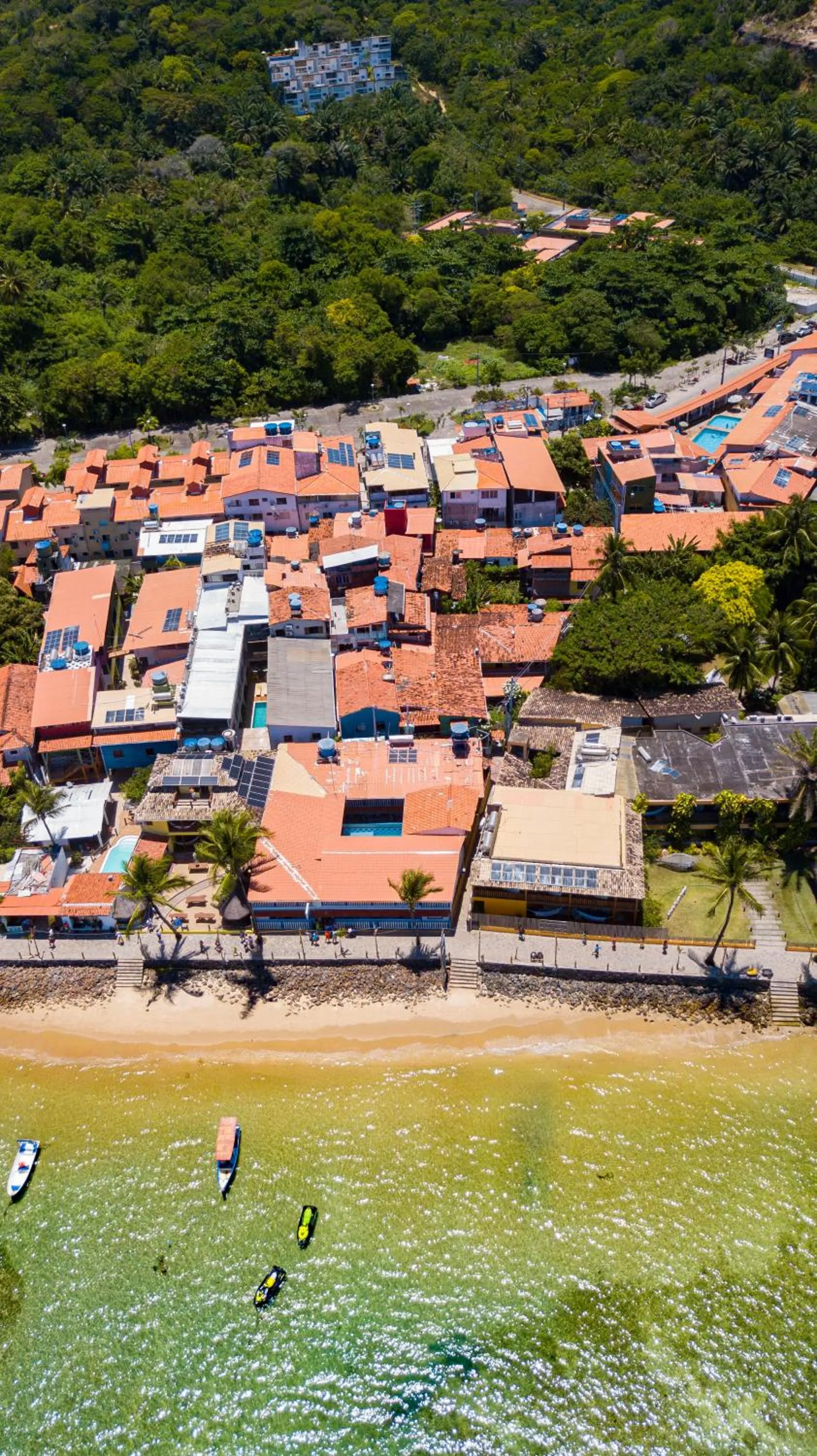 Bird's eye view in Pousada Borboleta