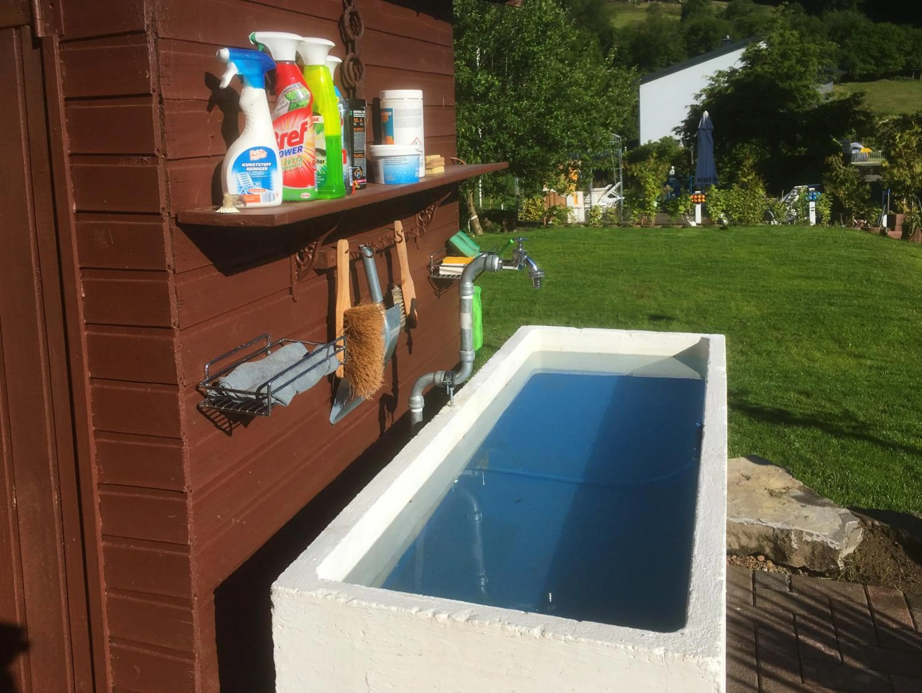 Garden in Hotel Hoxter Am Jakobsweg
