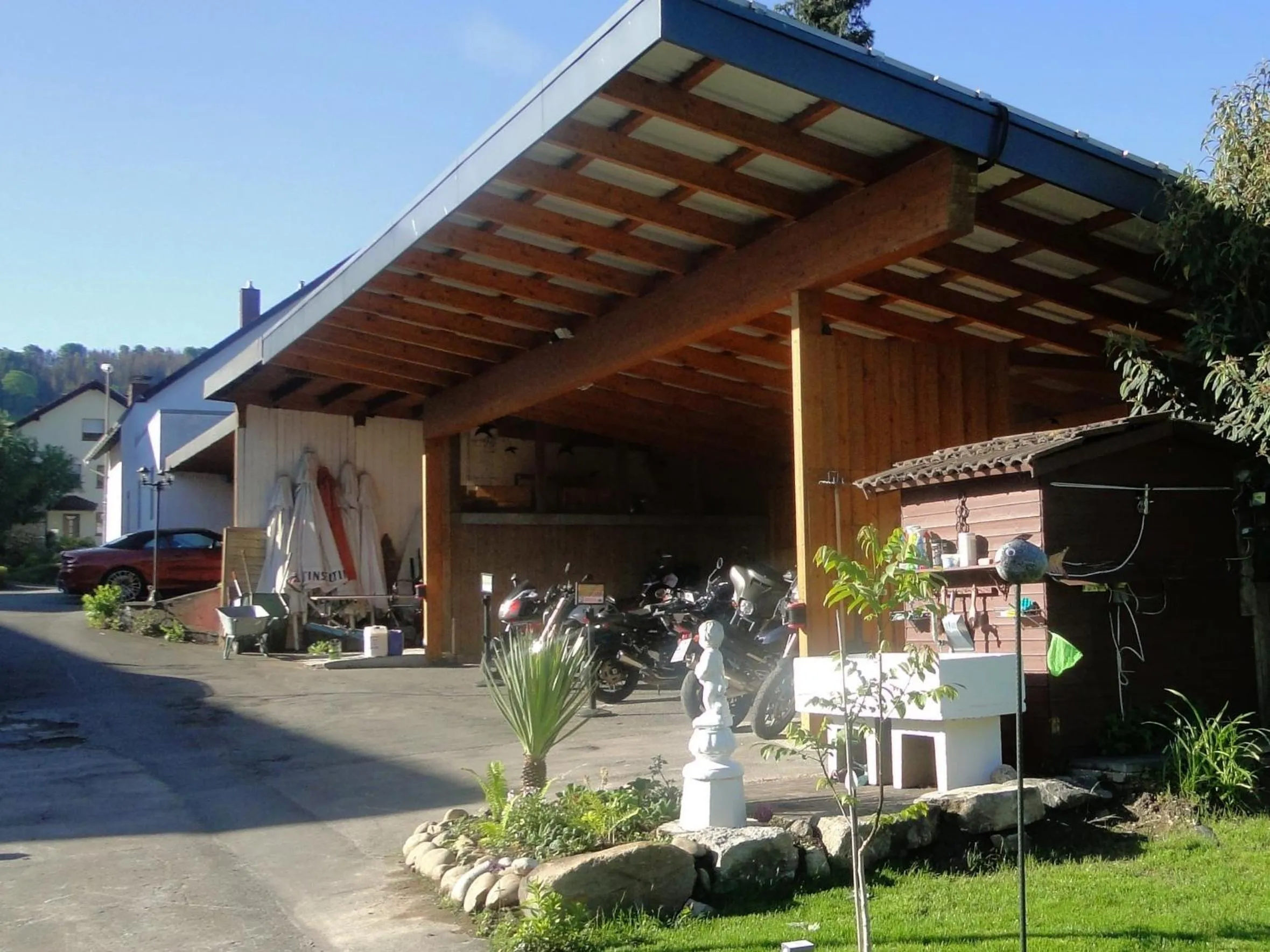 Patio in Hotel Hoxter Am Jakobsweg