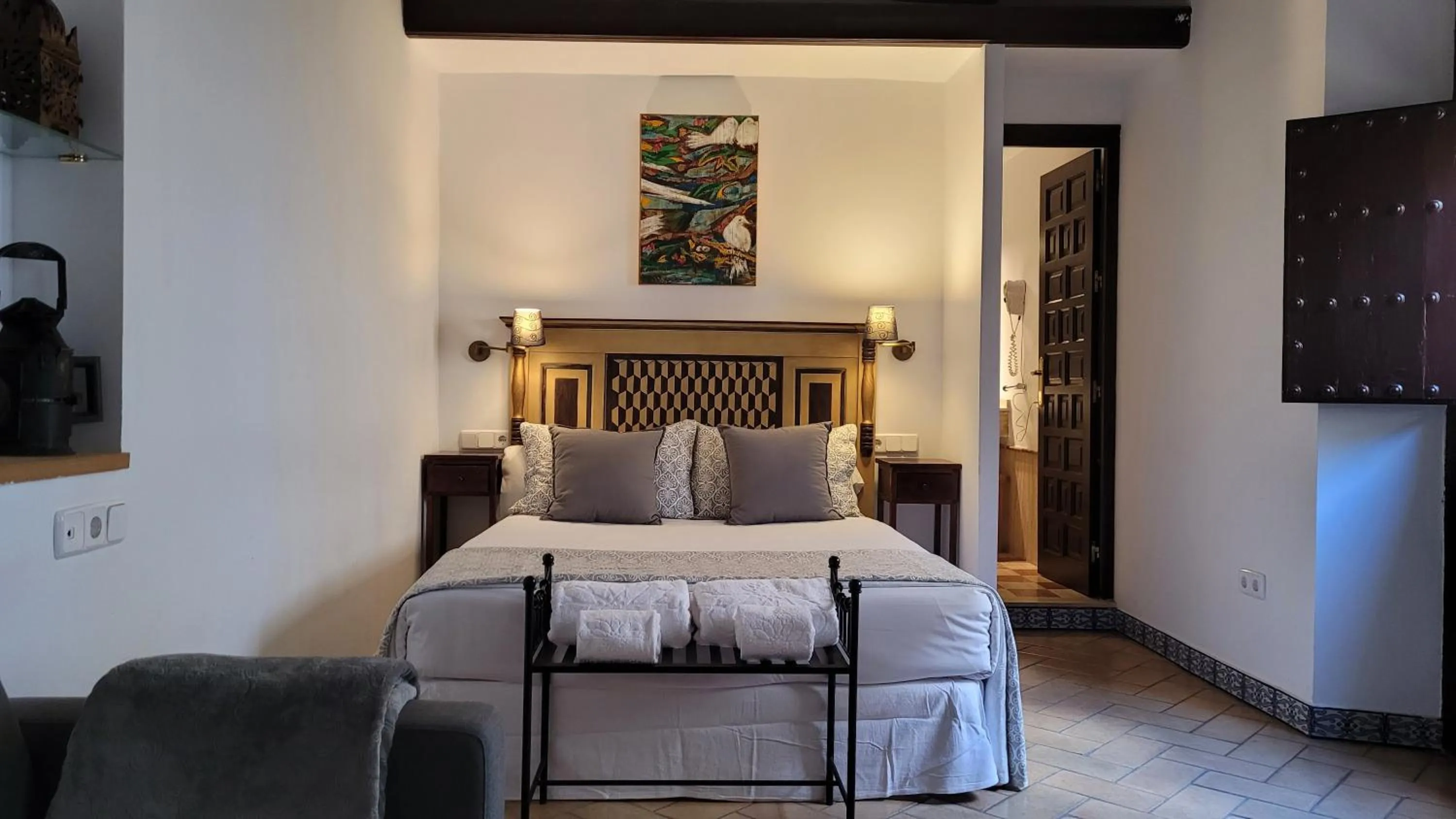 Bed in Apartamentos Boutique Vida