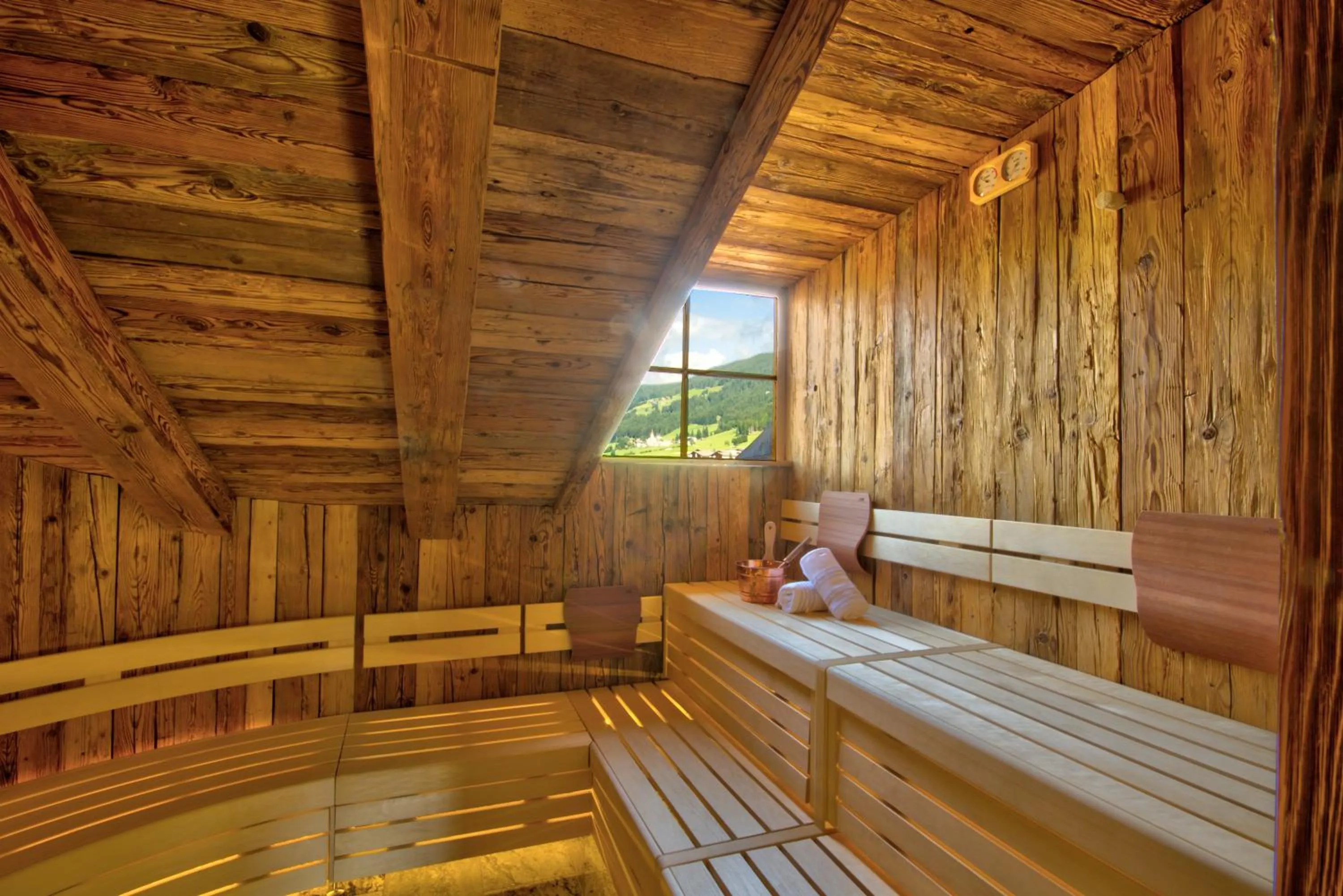 Sauna in Hotel Villa Monica