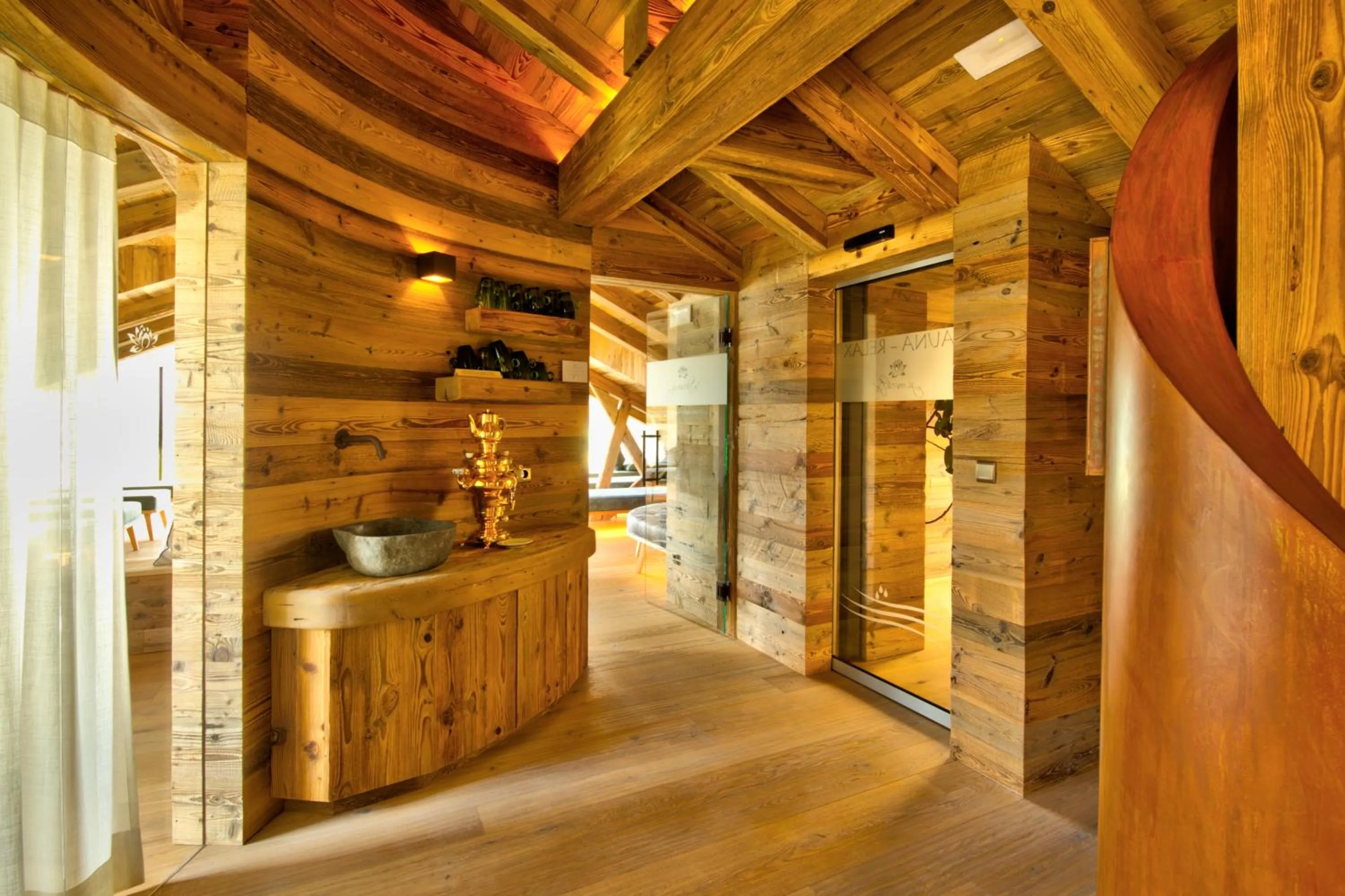 Spa and wellness centre/facilities in Hotel Villa Monica