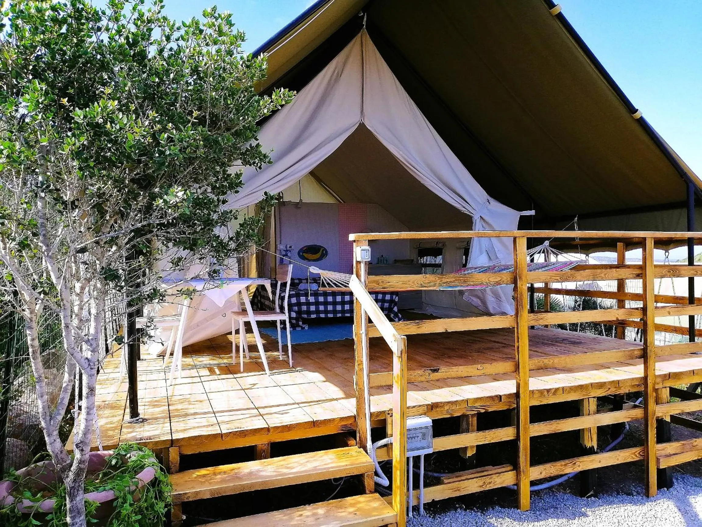 Property building in B&B Glamping Semaforo Capo Sperone