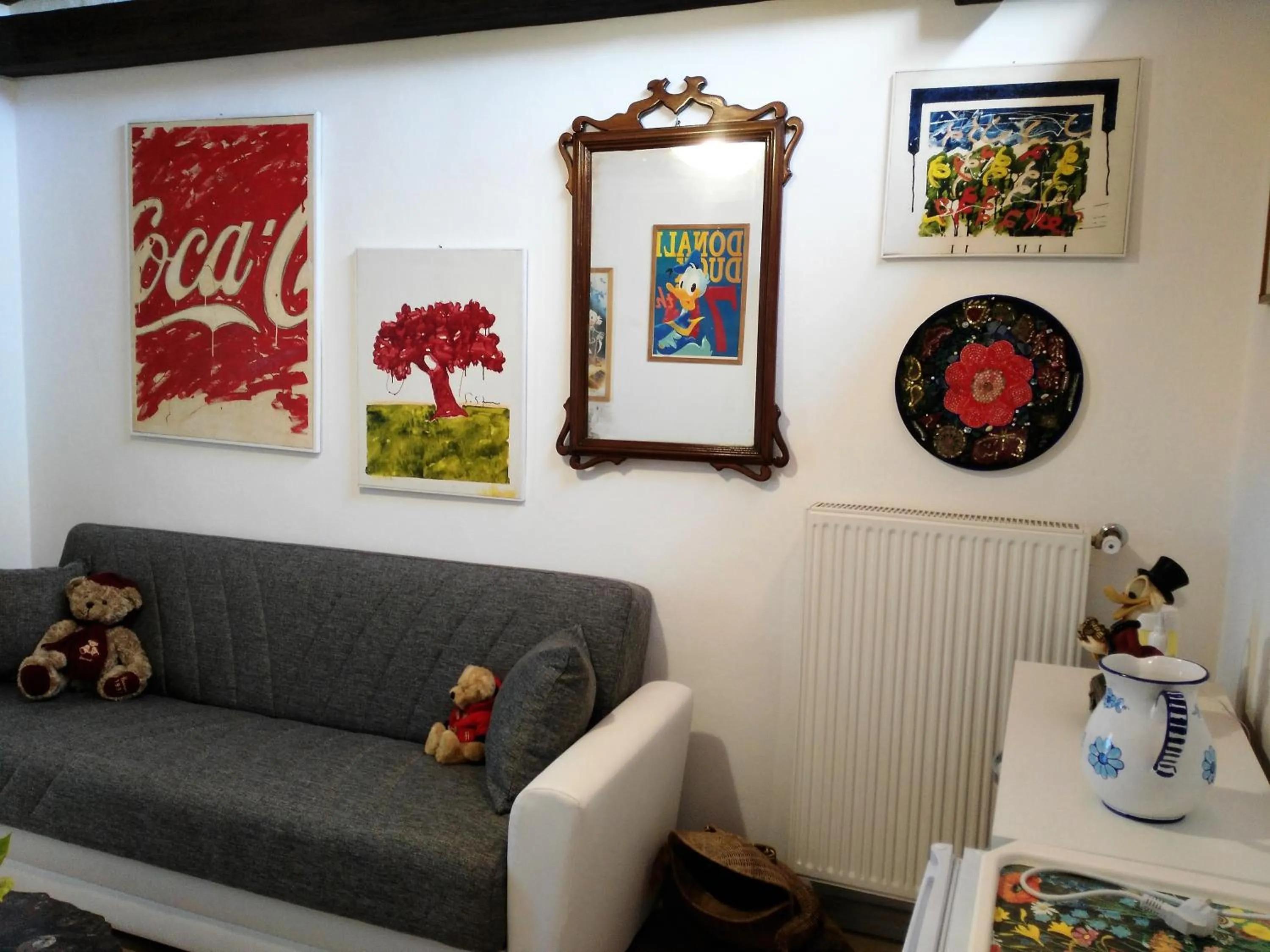 Living room in B&B Glamping Semaforo Capo Sperone