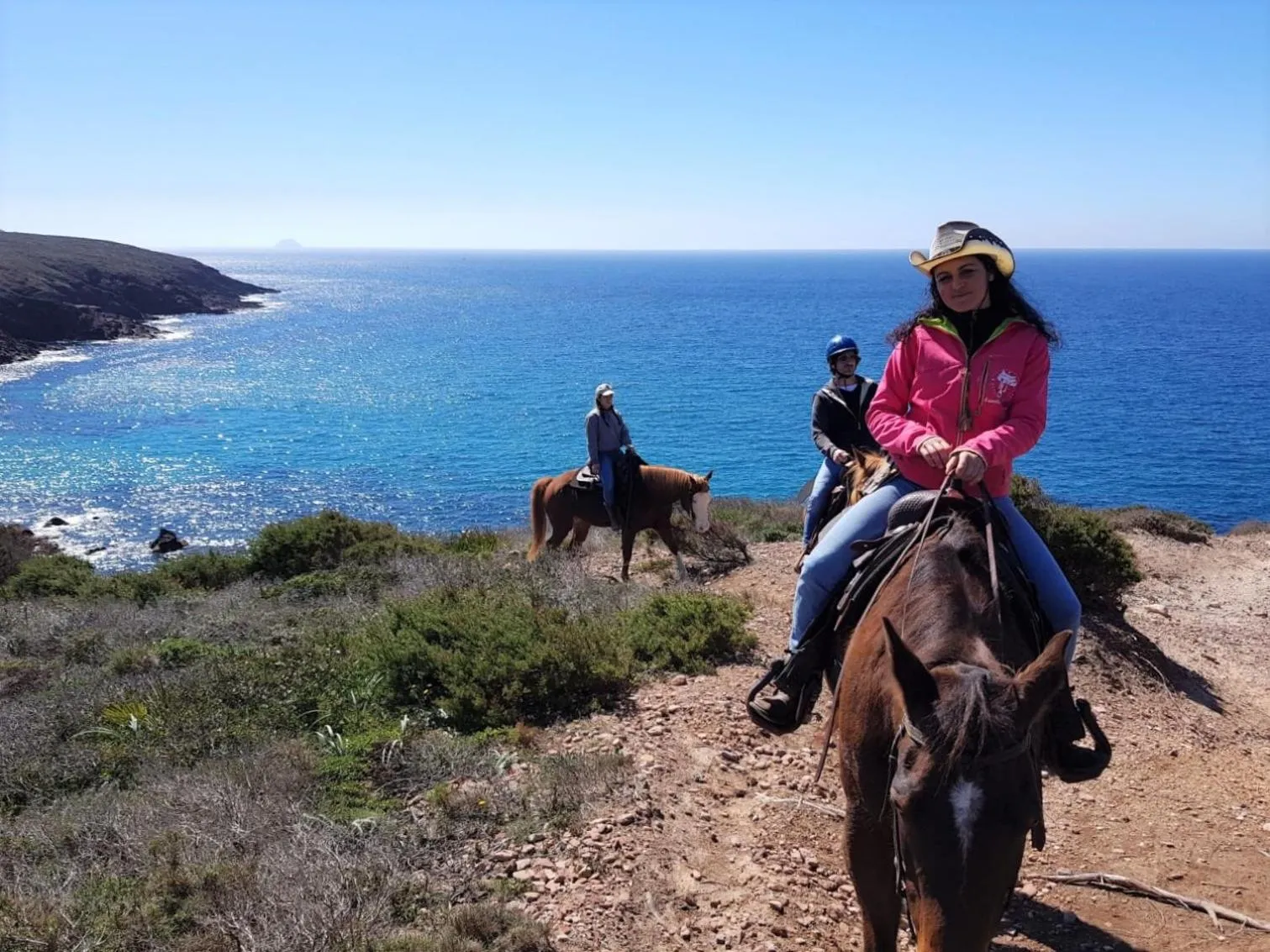 Horse-riding in B&B Glamping Semaforo Capo Sperone