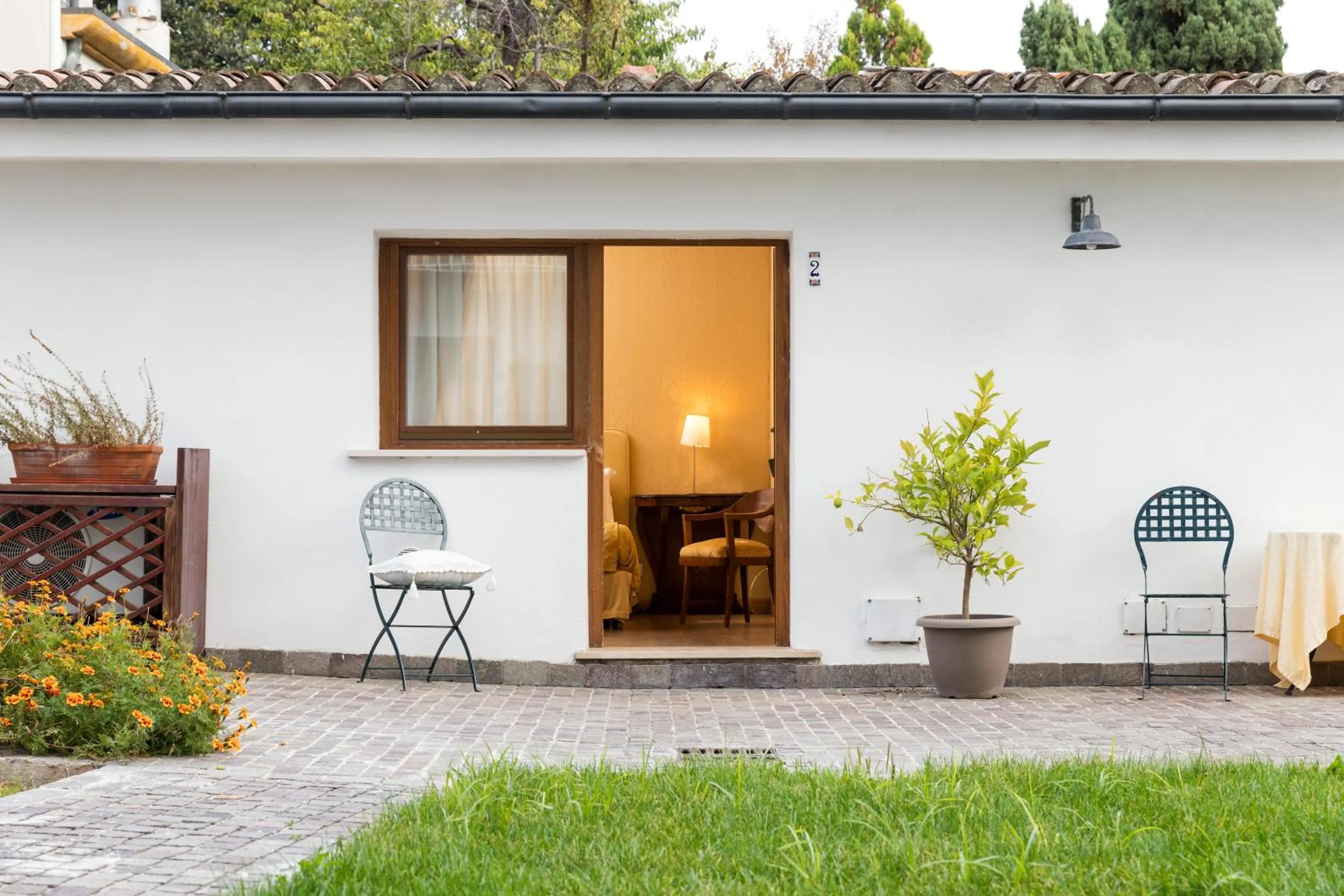 Garden view in Relais Alberti