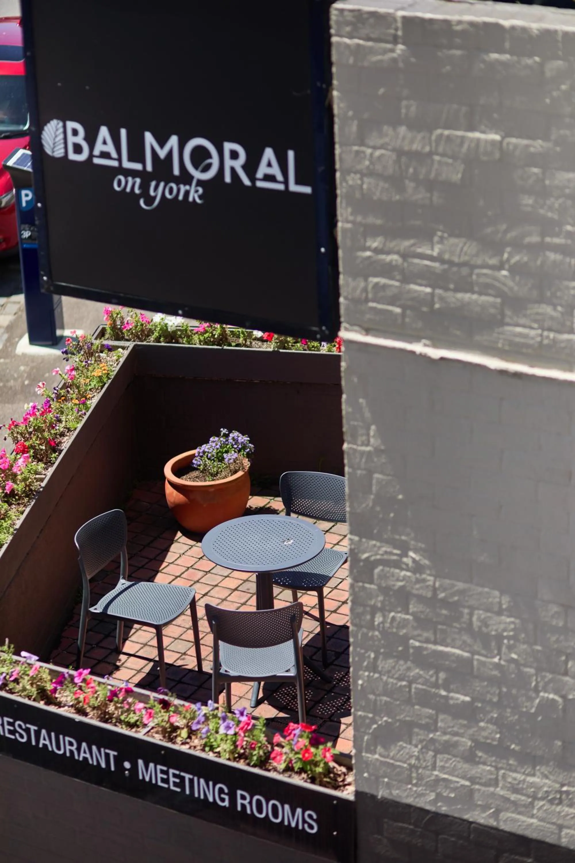 Patio in Balmoral On York