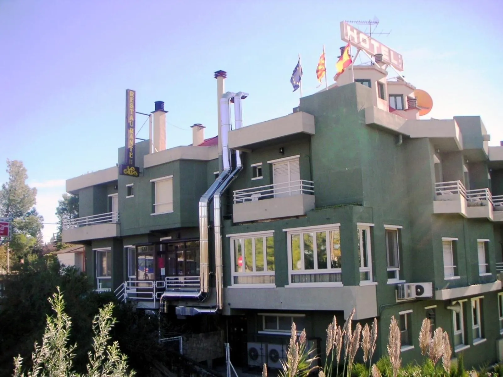 Property building in Hotel Restaurante Las Galias