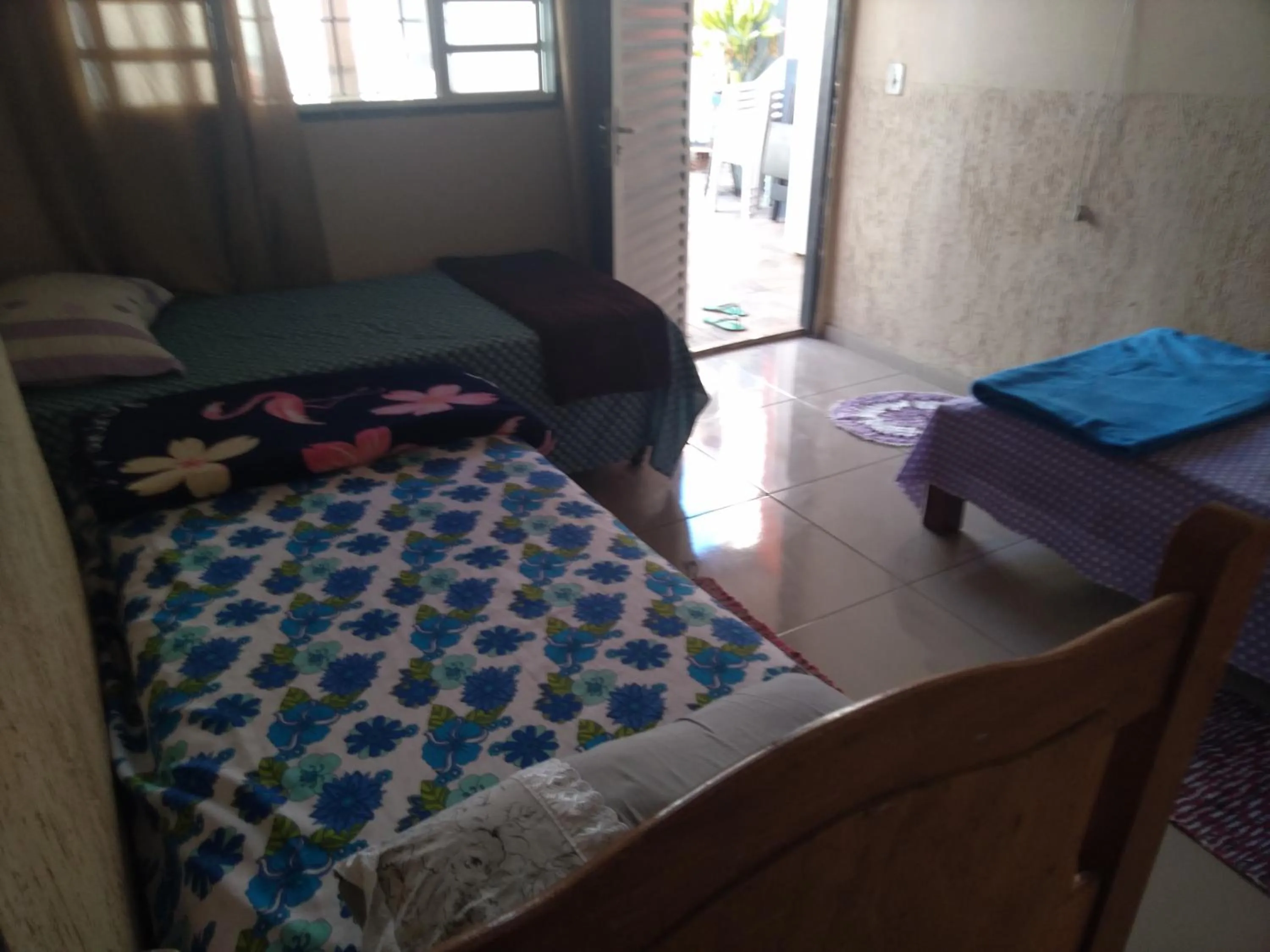 Bed in Pousada Refúgio da Chapada