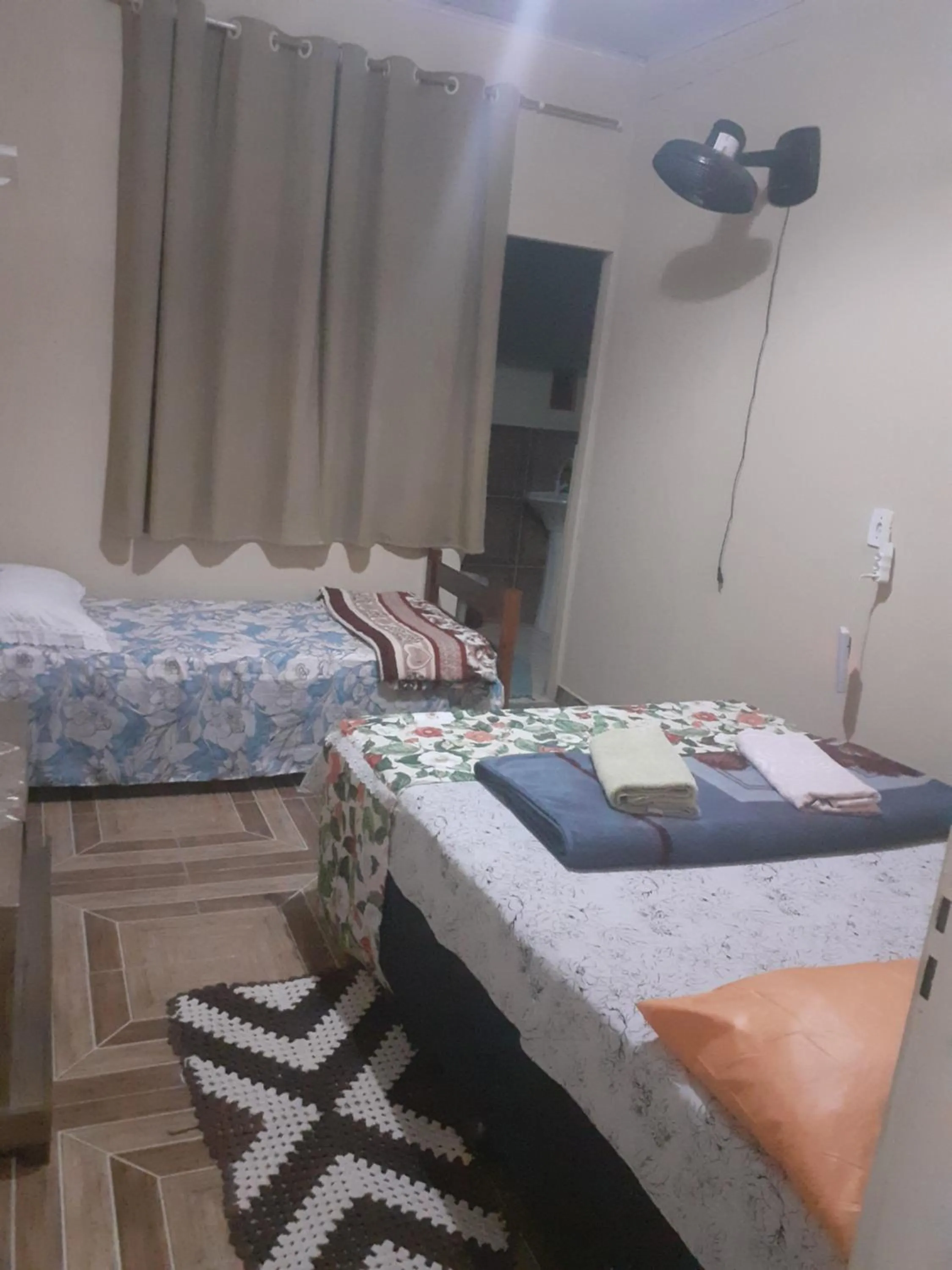 Bed in Pousada Refúgio da Chapada