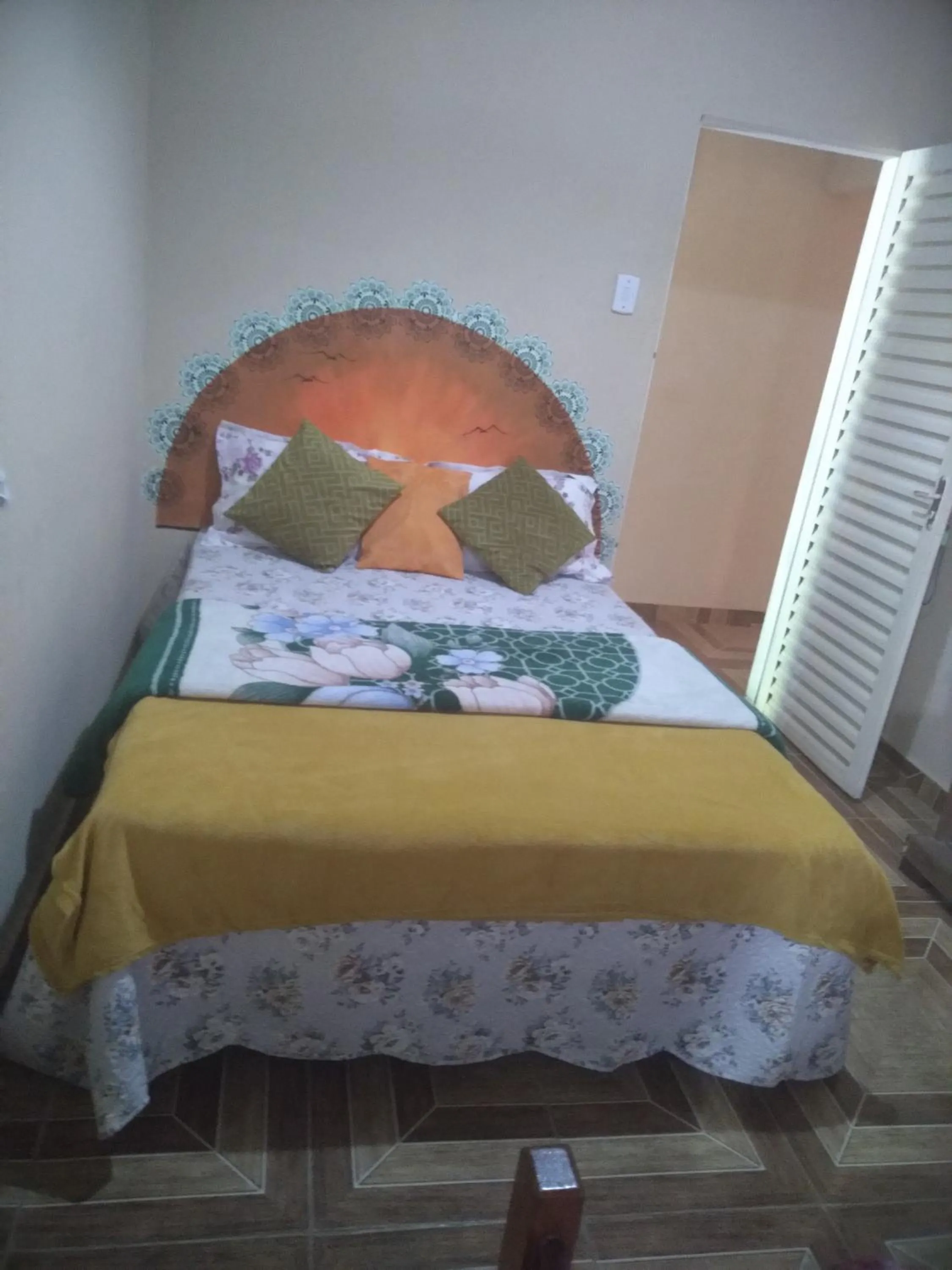 Bed in Pousada Refúgio da Chapada