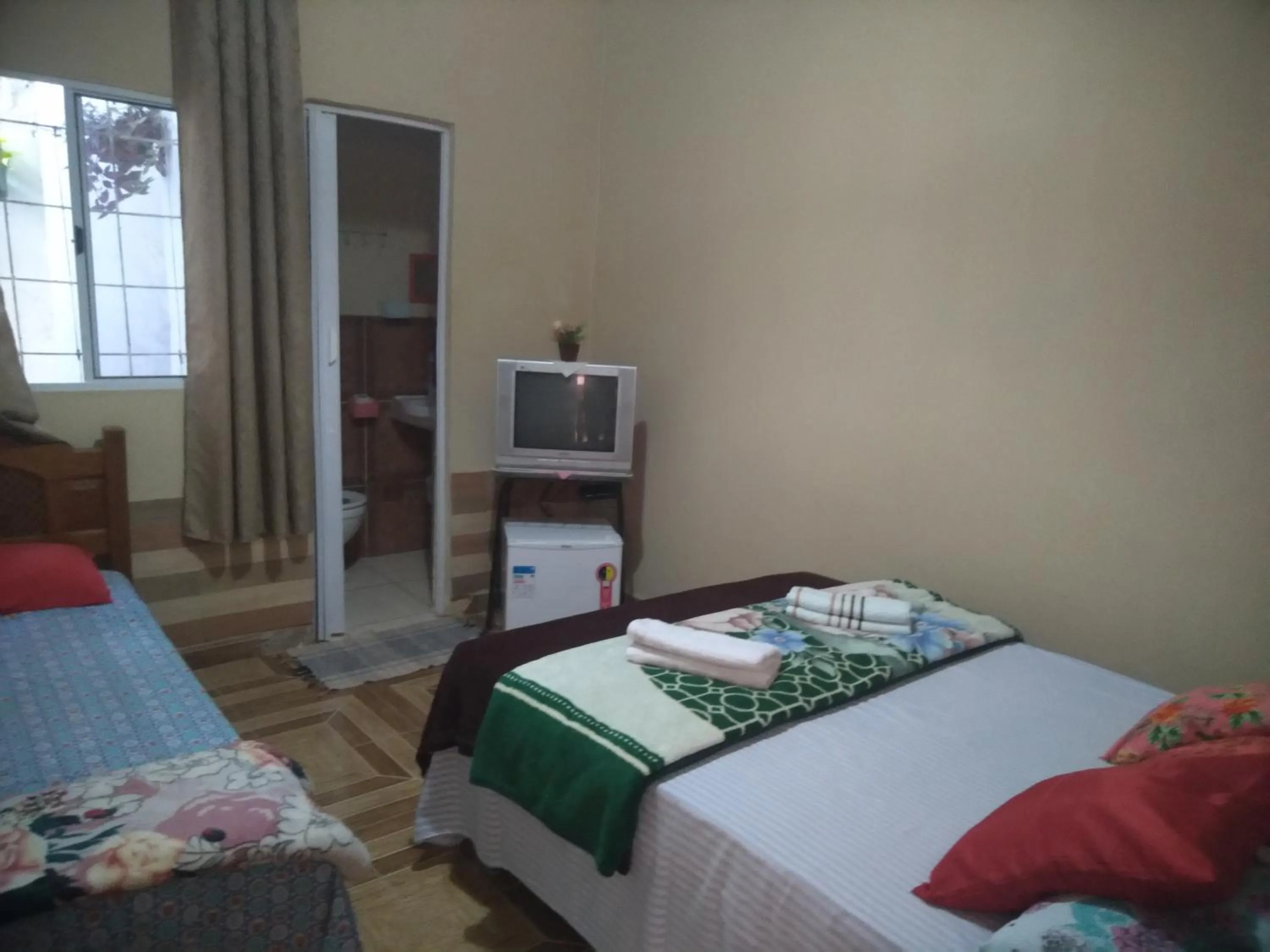 Bed in Pousada Refúgio da Chapada