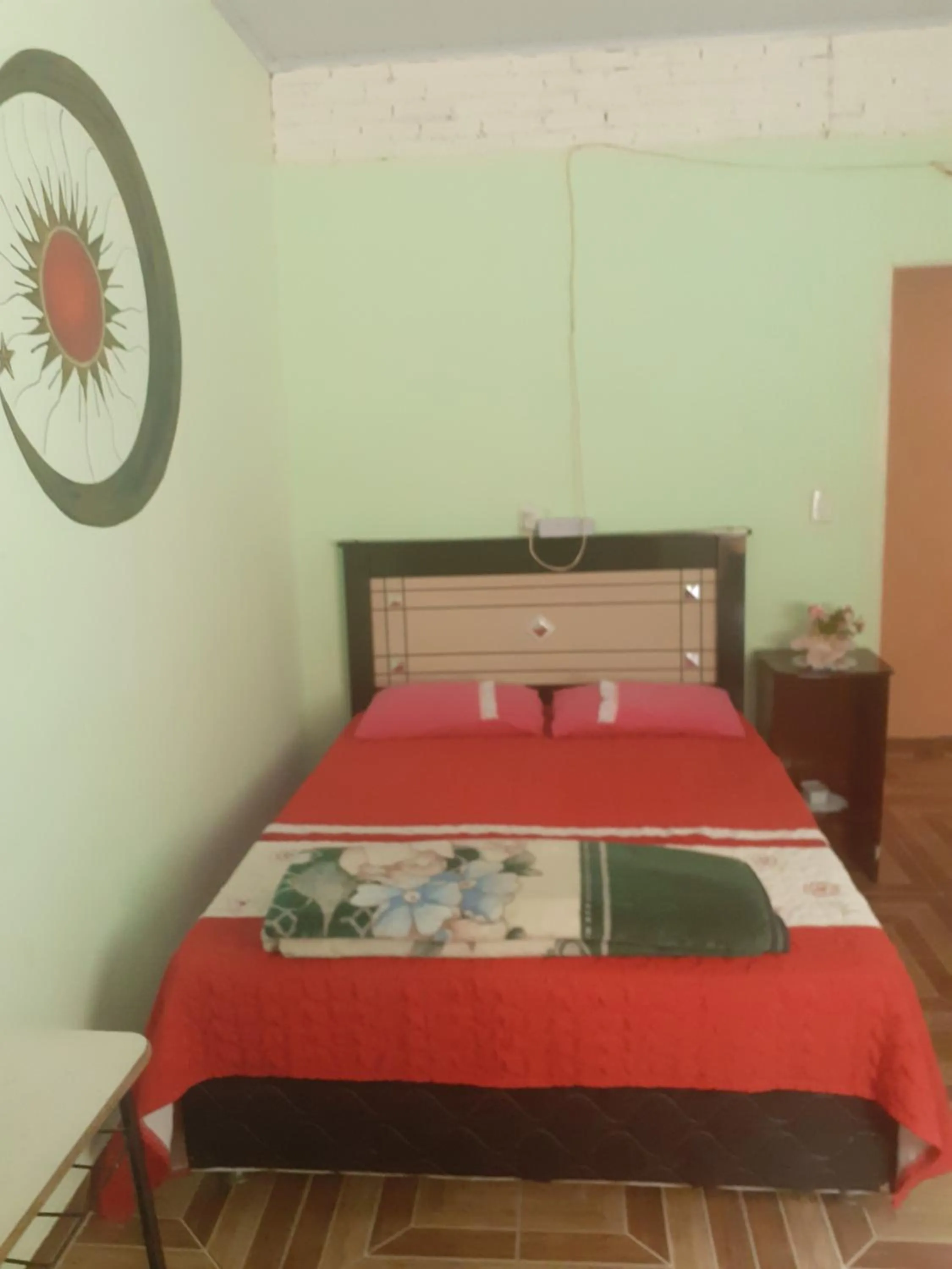 Bed in Pousada Refúgio da Chapada