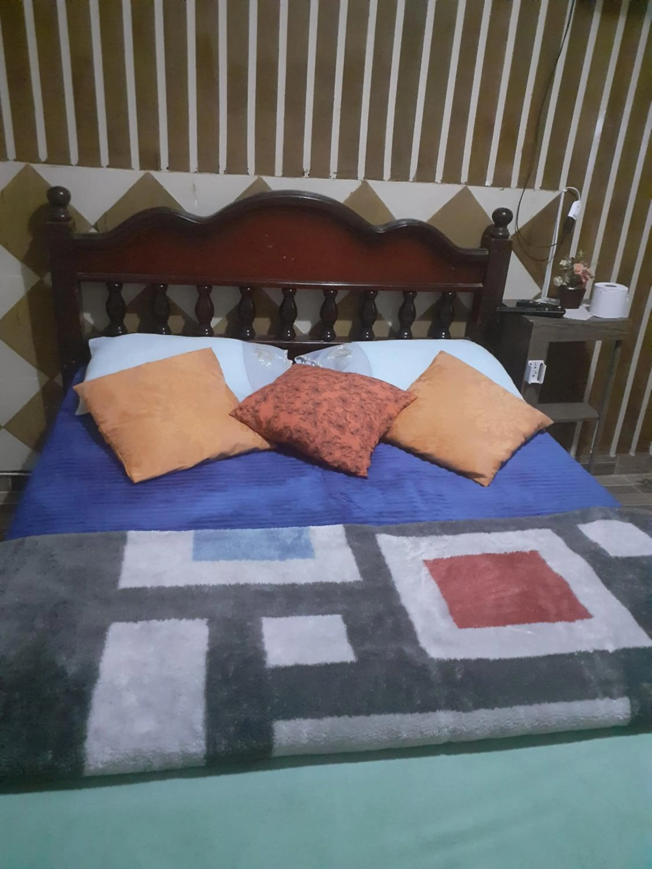 Bed in Pousada Refúgio da Chapada