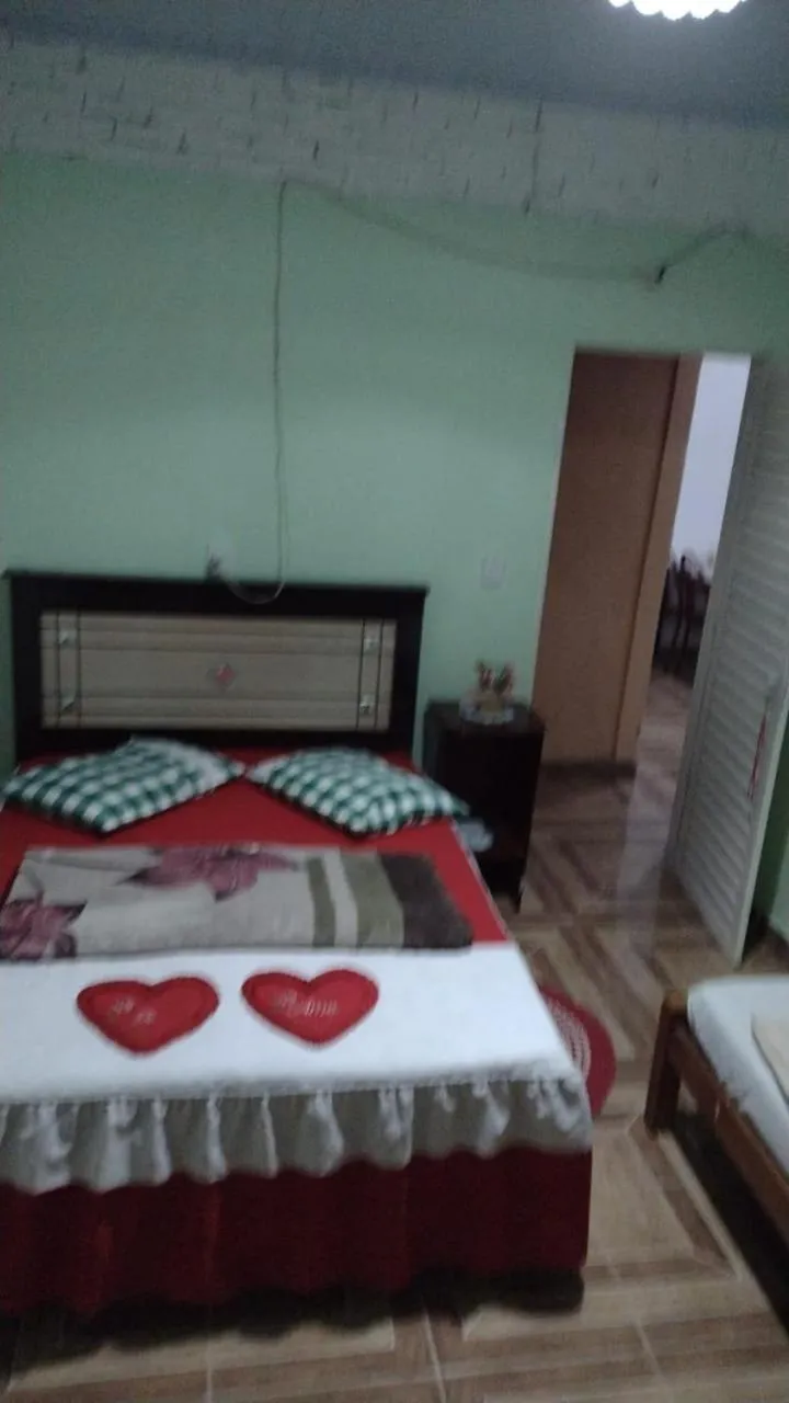 Bed in Pousada Refúgio da Chapada