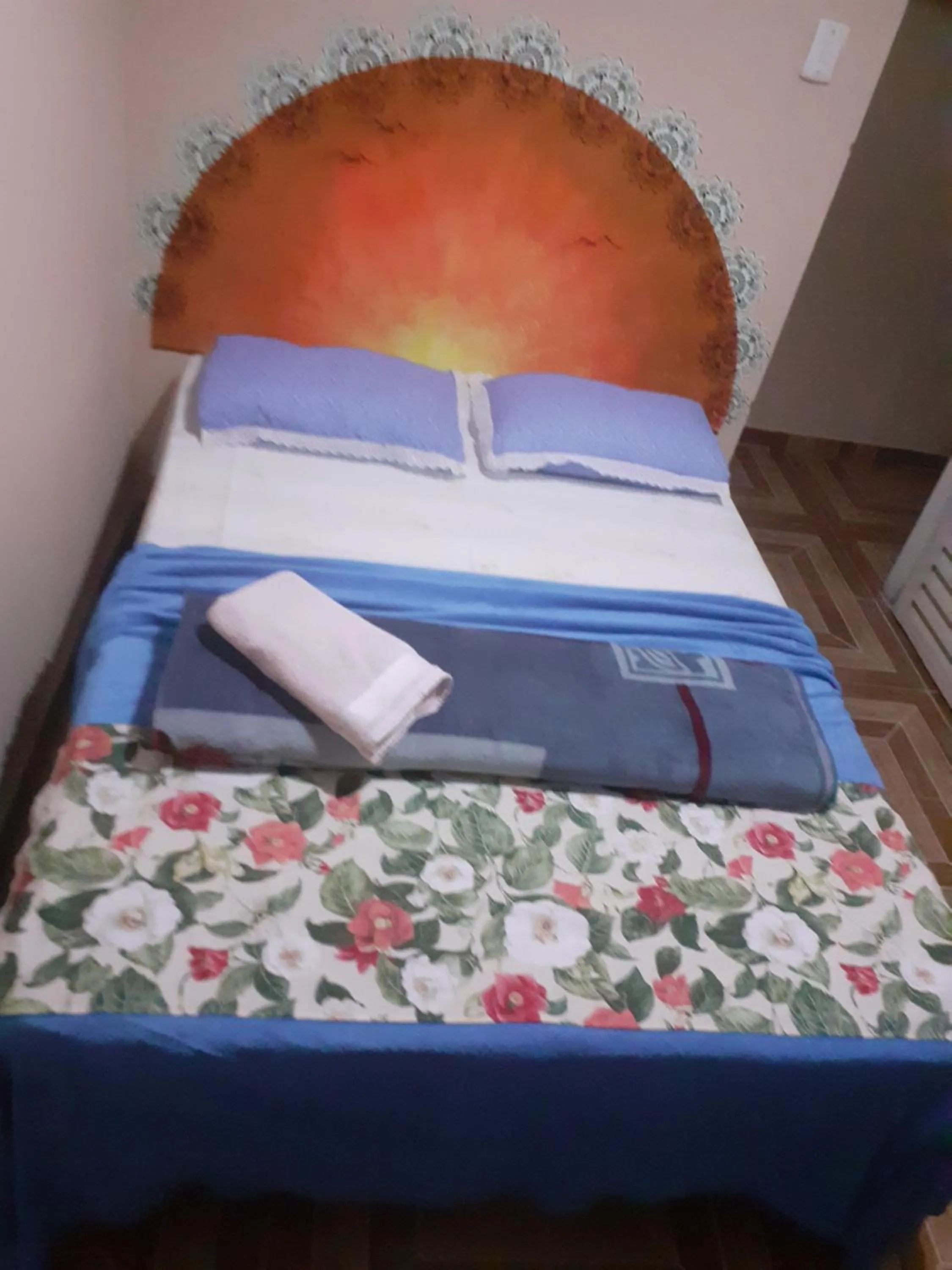 Bed in Pousada Refúgio da Chapada