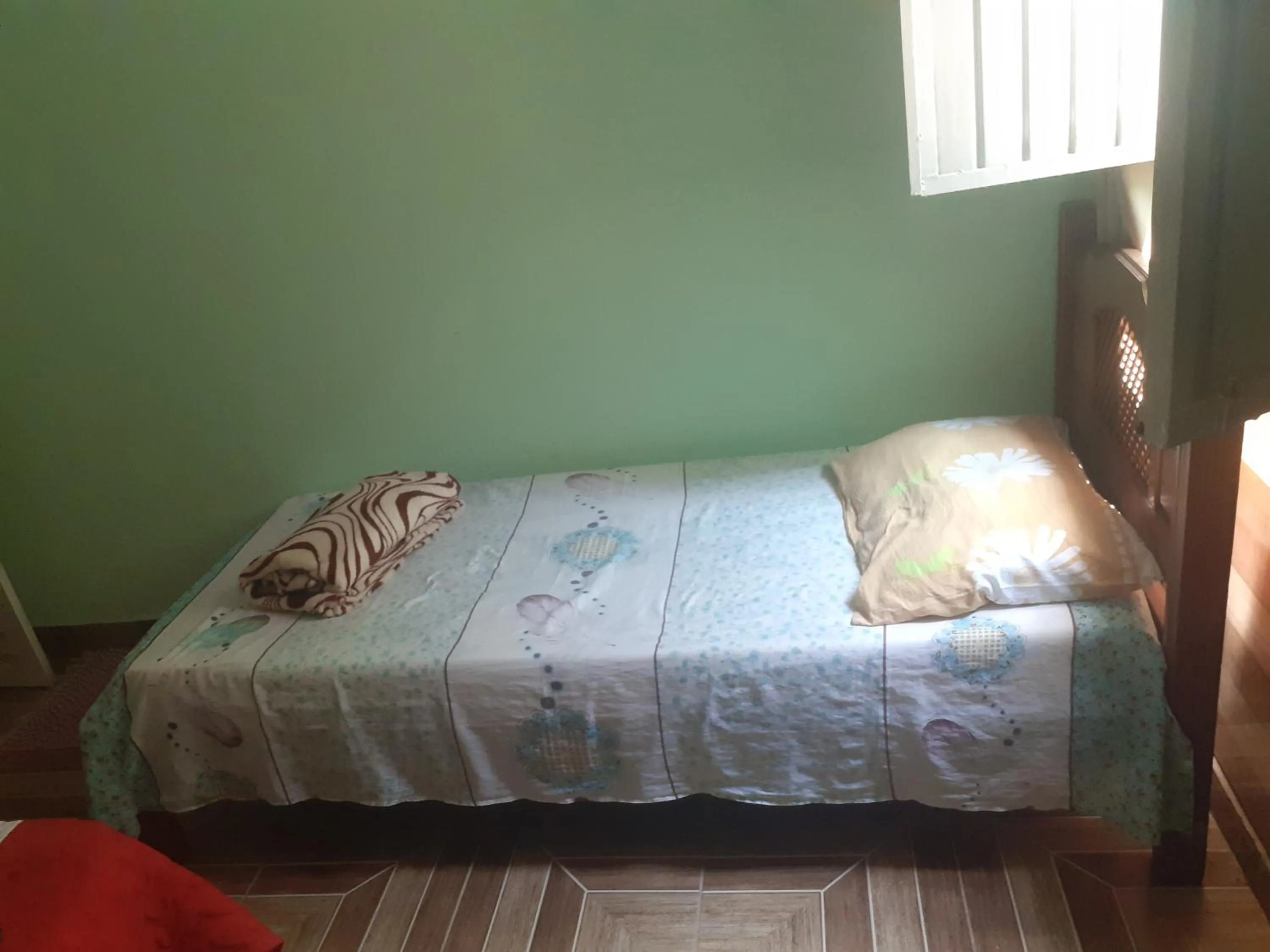 Bed in Pousada Refúgio da Chapada