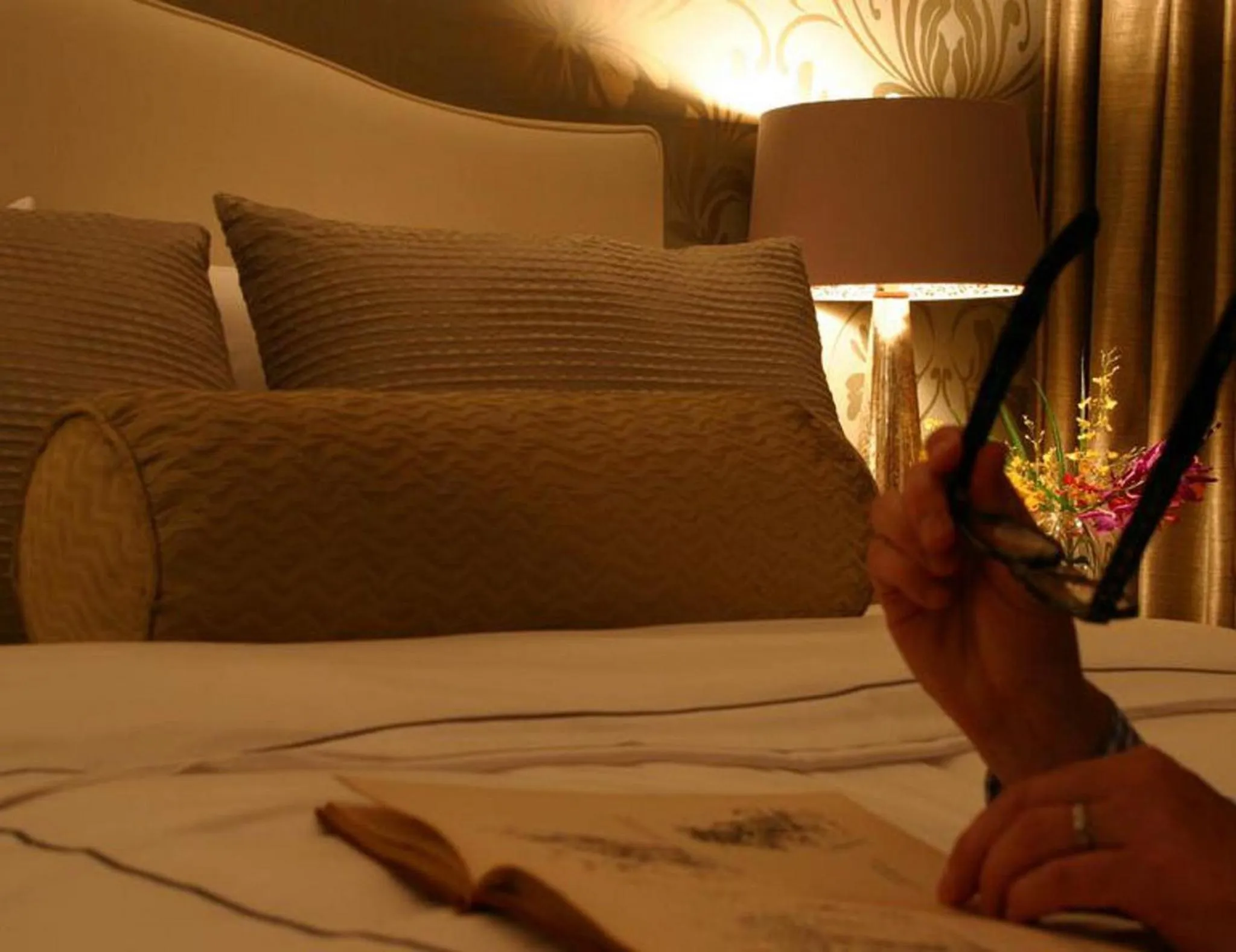 Bed in Hotel Veritas