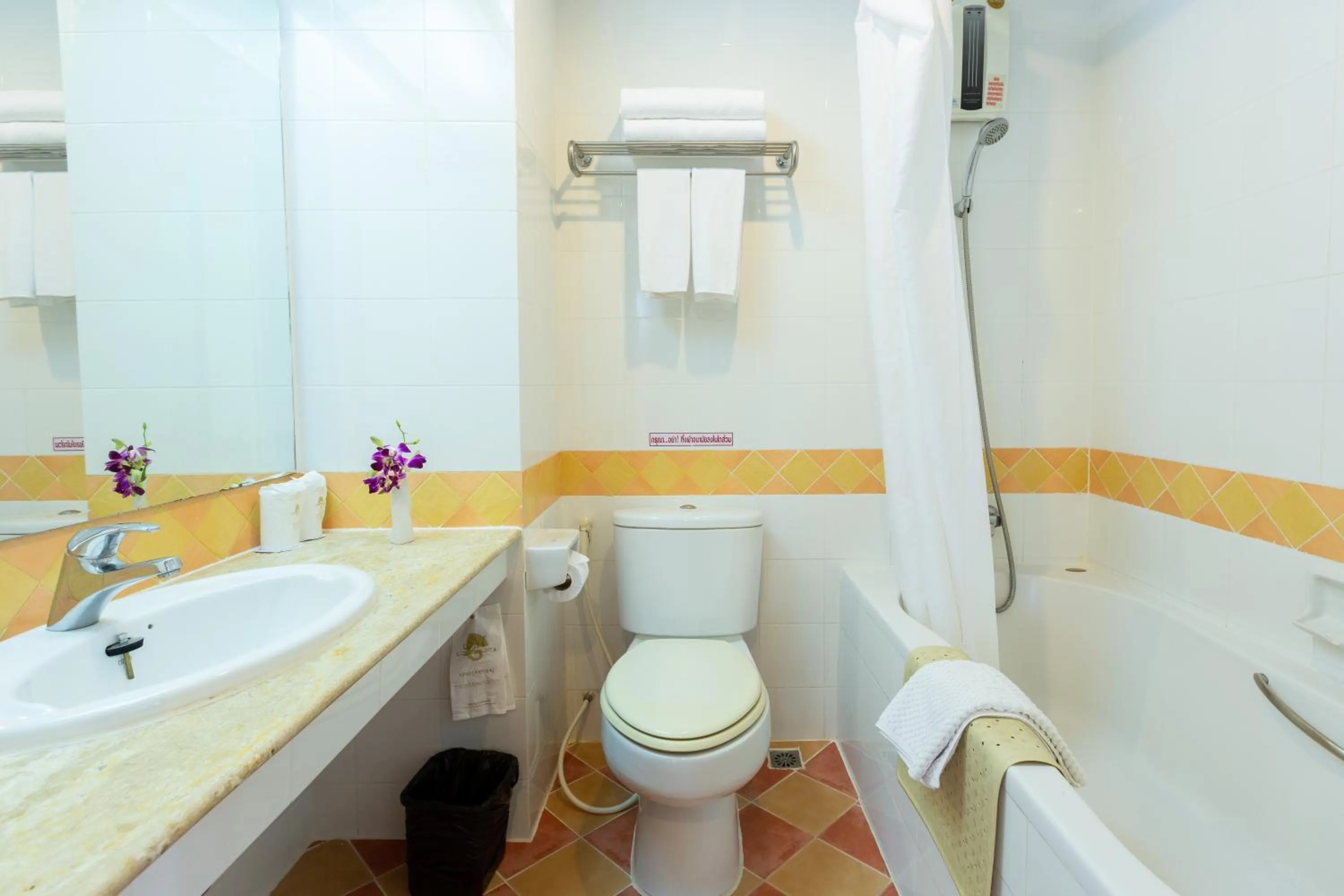 Bathroom in Surin Majestic Hotel