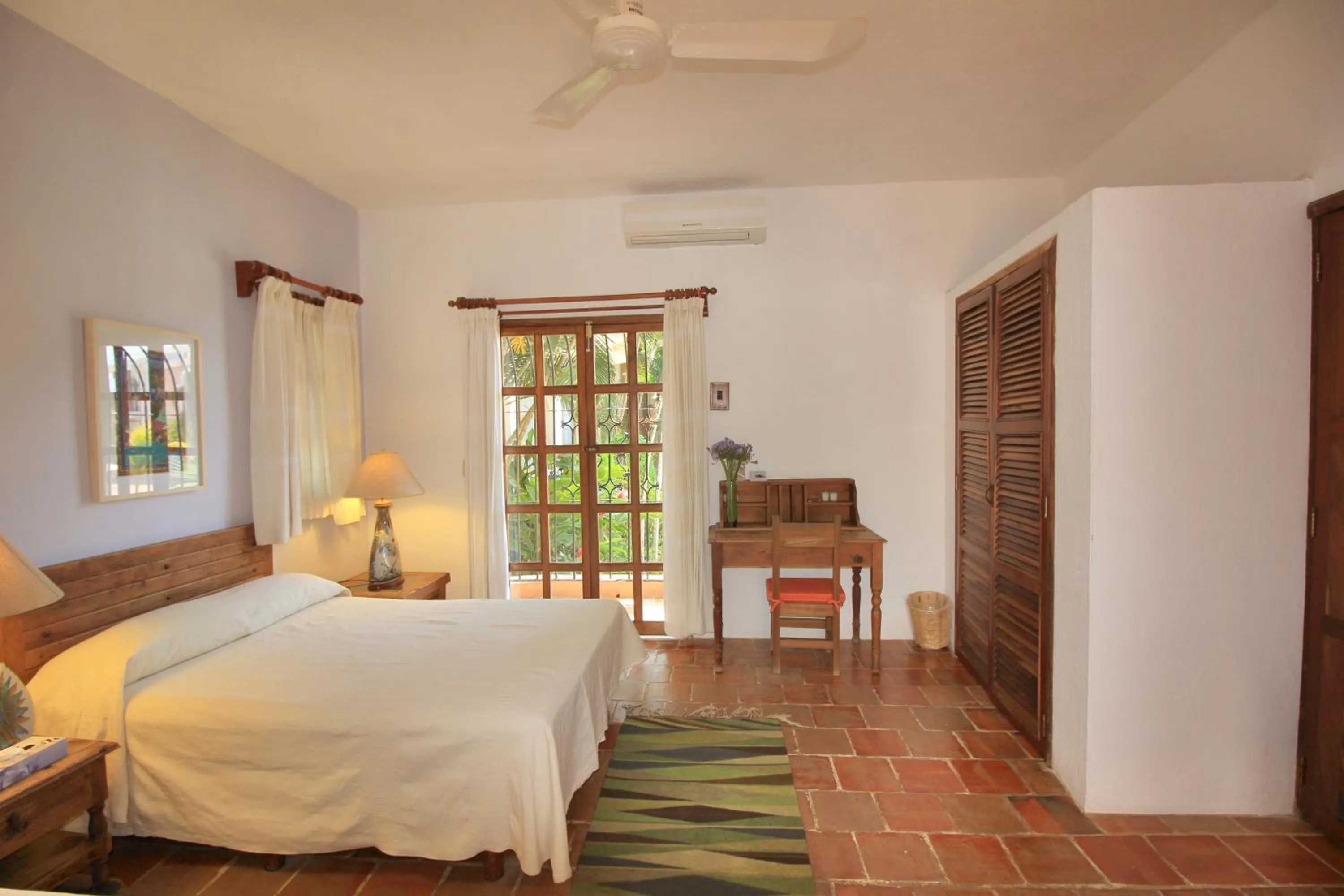 Bed in Hotel Santa Fe