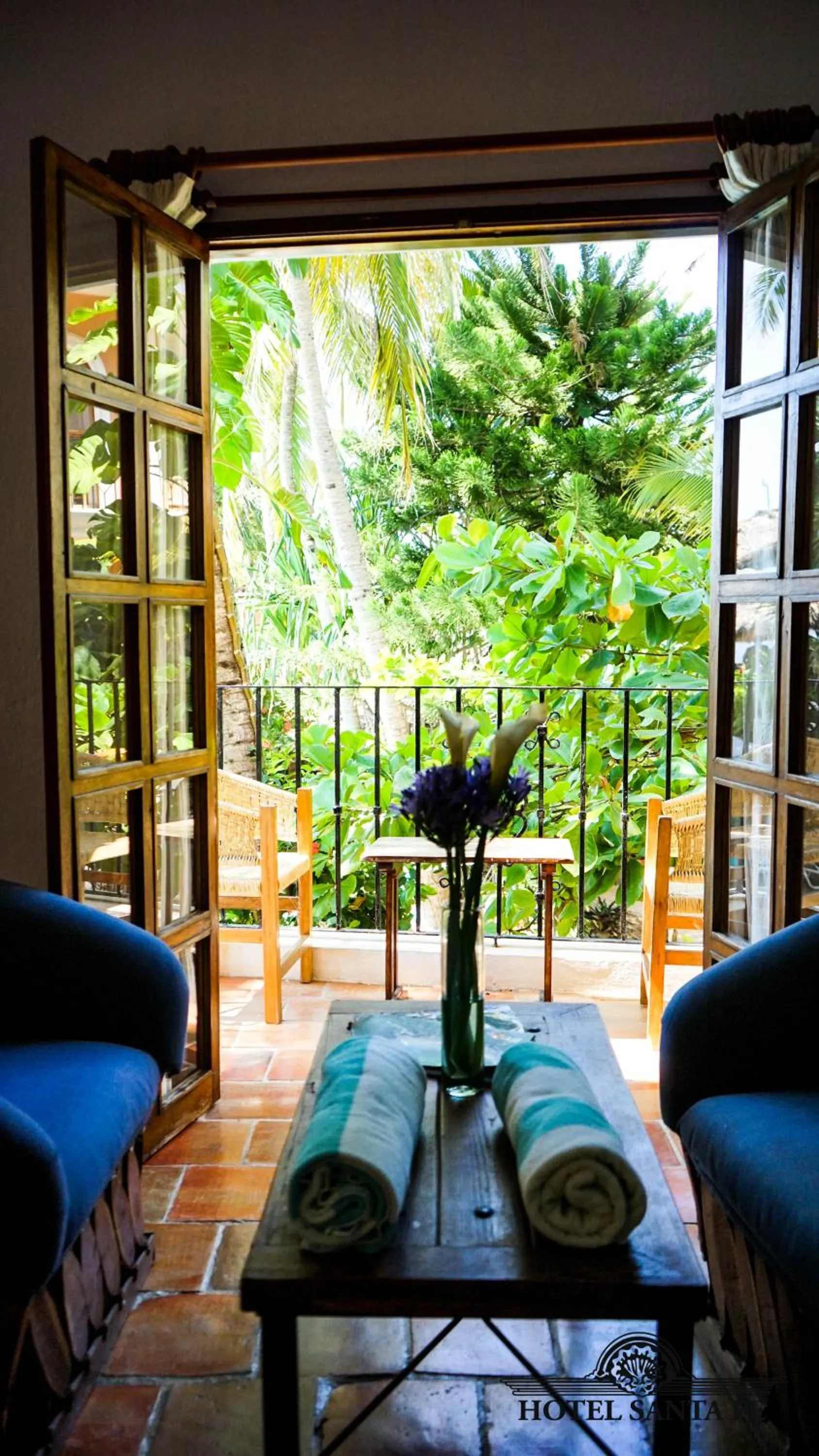 Living room in Hotel Santa Fe