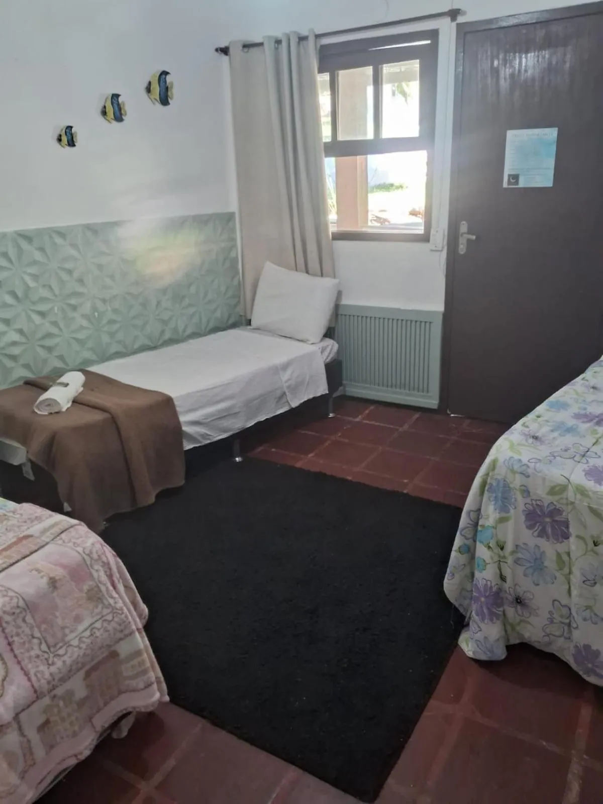 Bed in Pousada Lua Nova Buzios