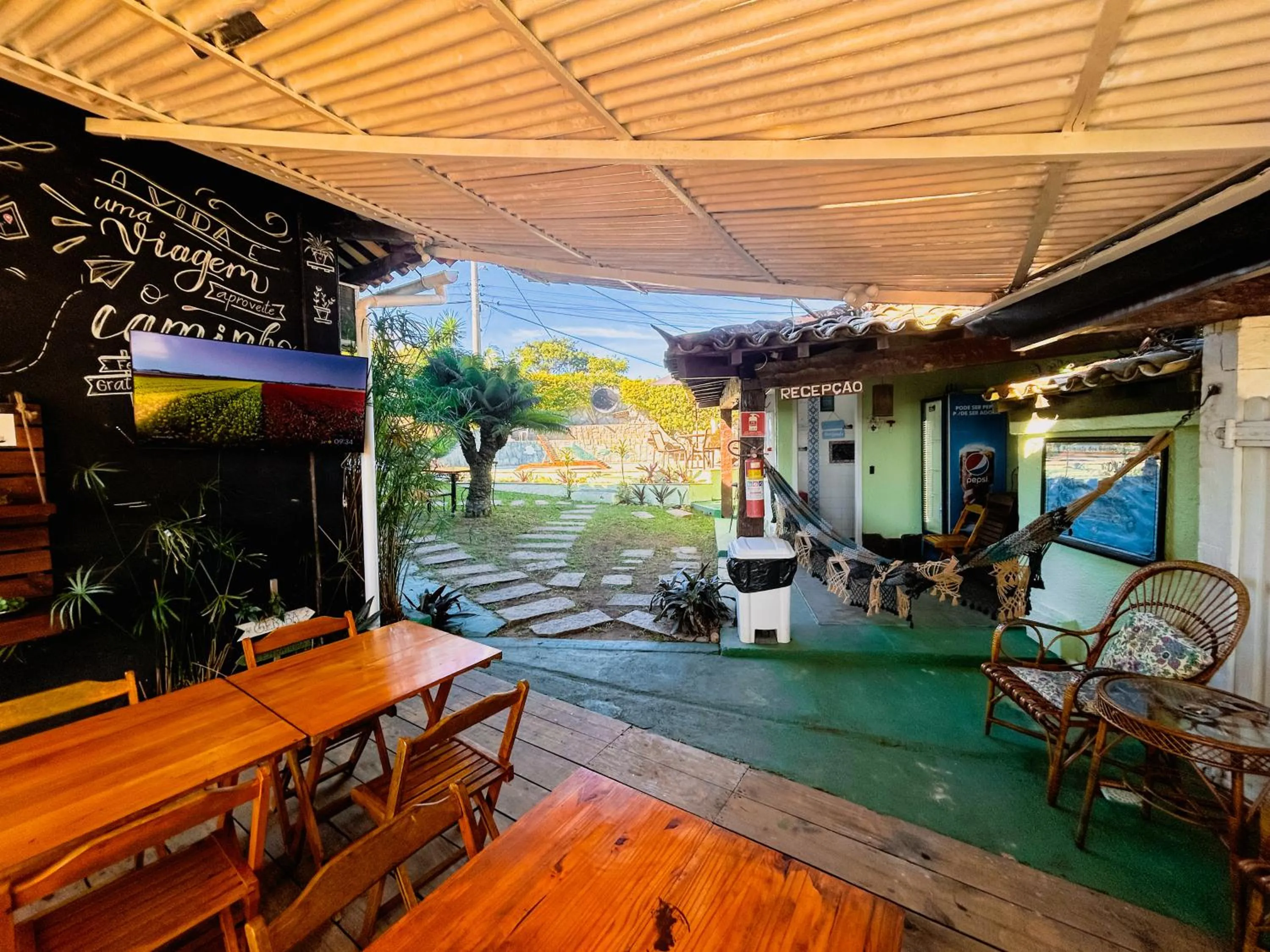 Patio in Pousada Lua Nova Buzios