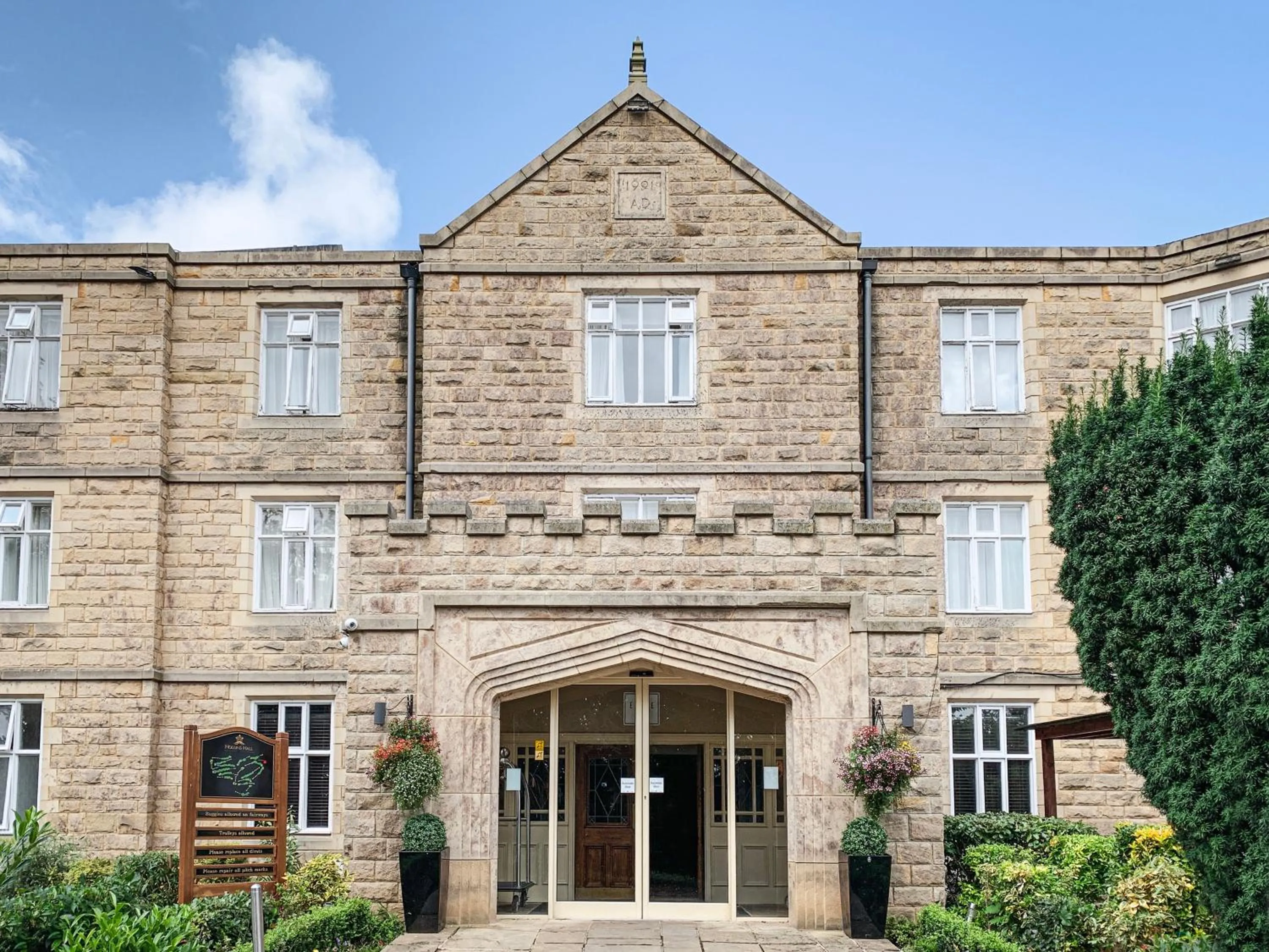 Property building in Hollins Hall Hotel, Spa & Golf