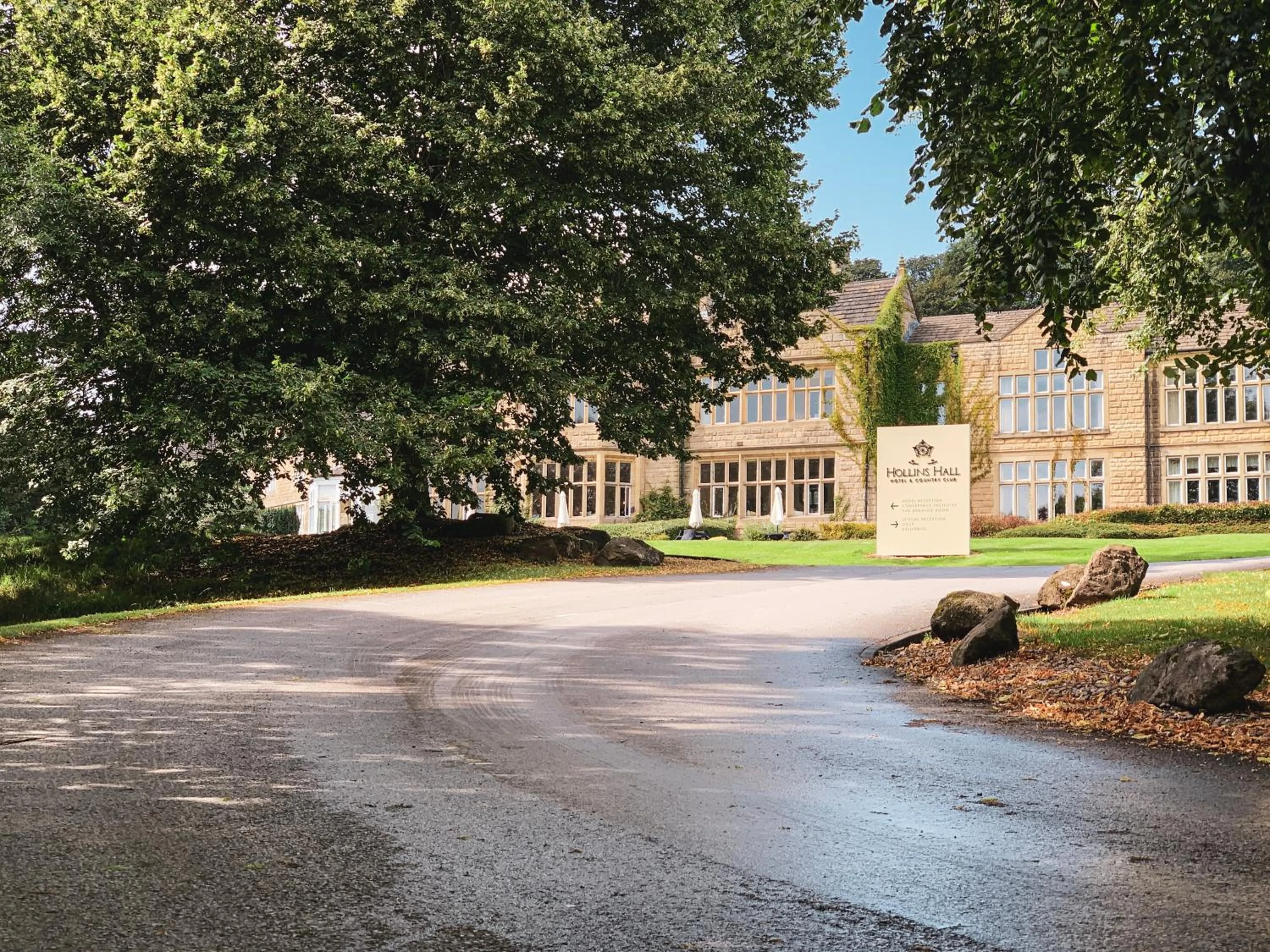 Property building in Hollins Hall Hotel, Spa & Golf