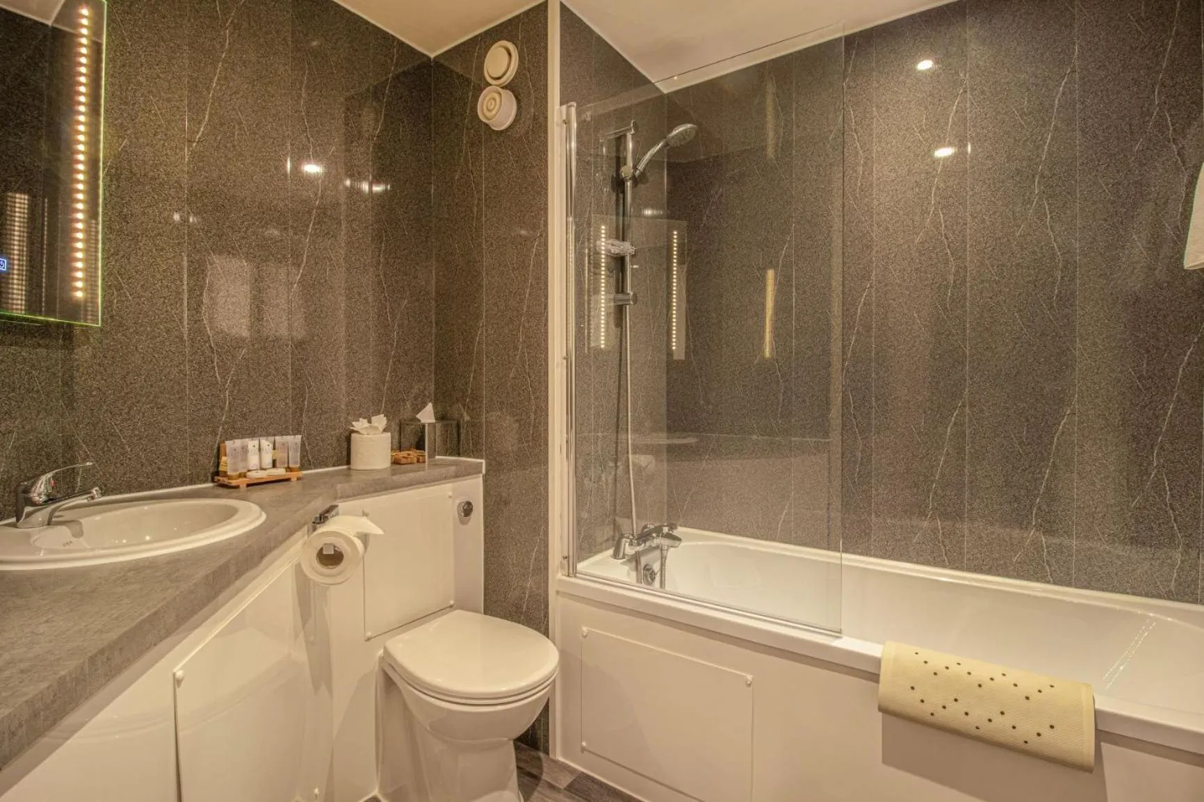 Bathroom in Hollins Hall Hotel, Spa & Golf