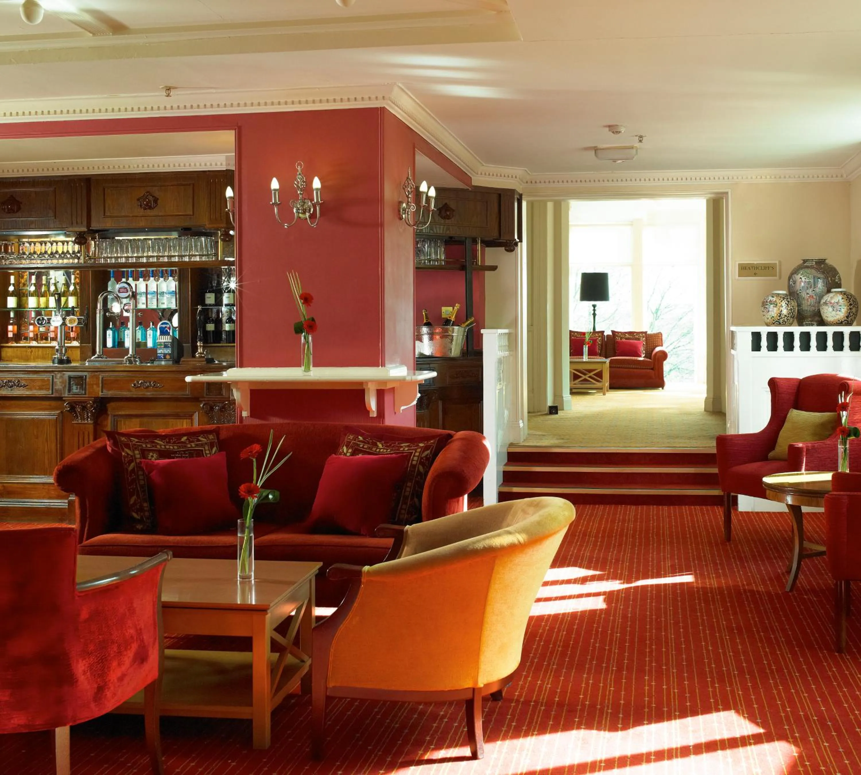 Lounge or bar in Hollins Hall Hotel, Spa & Golf