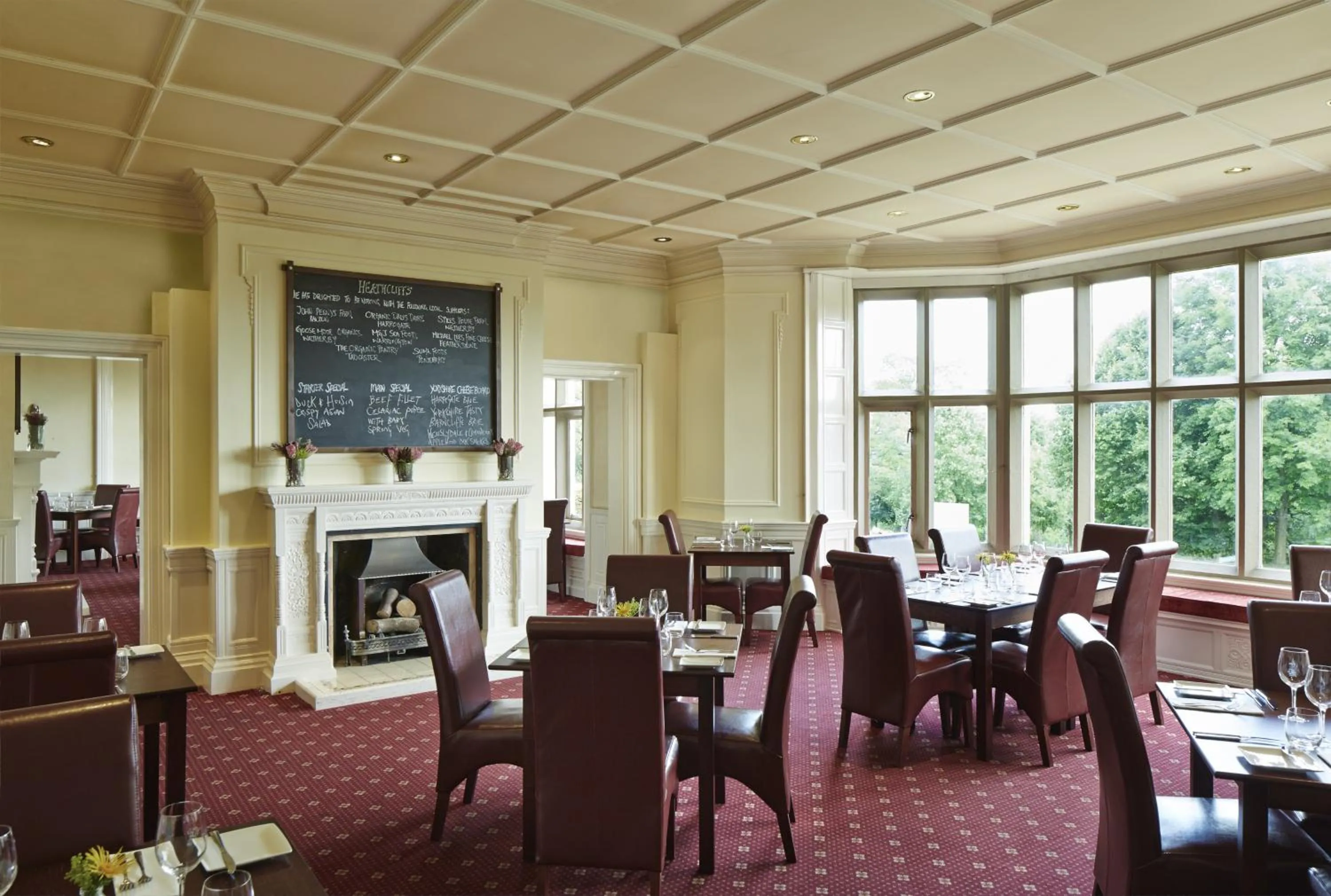 Restaurant/places to eat in Hollins Hall Hotel, Spa & Golf