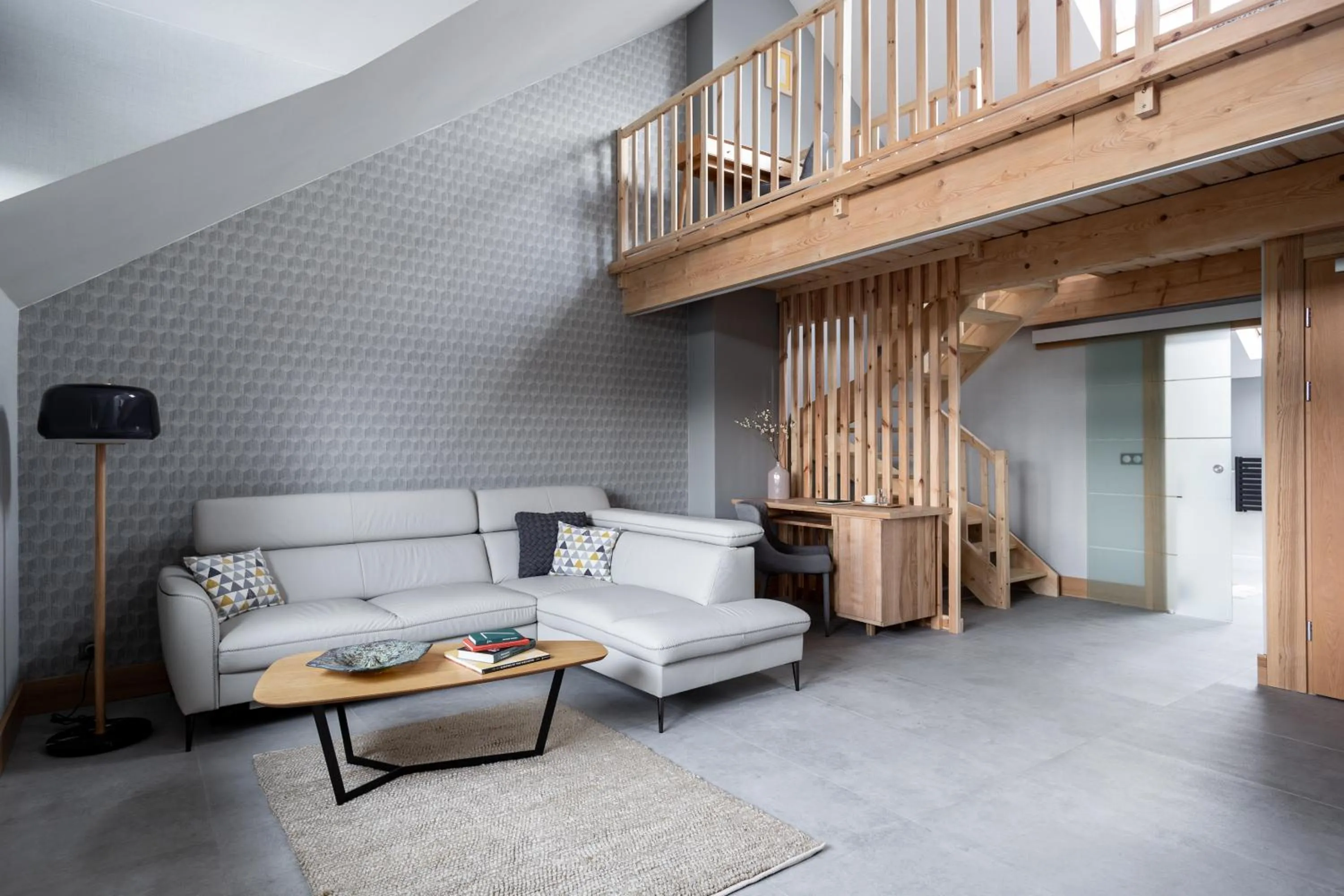 Seating area in Kamieniec 27 Bed & Breakfast