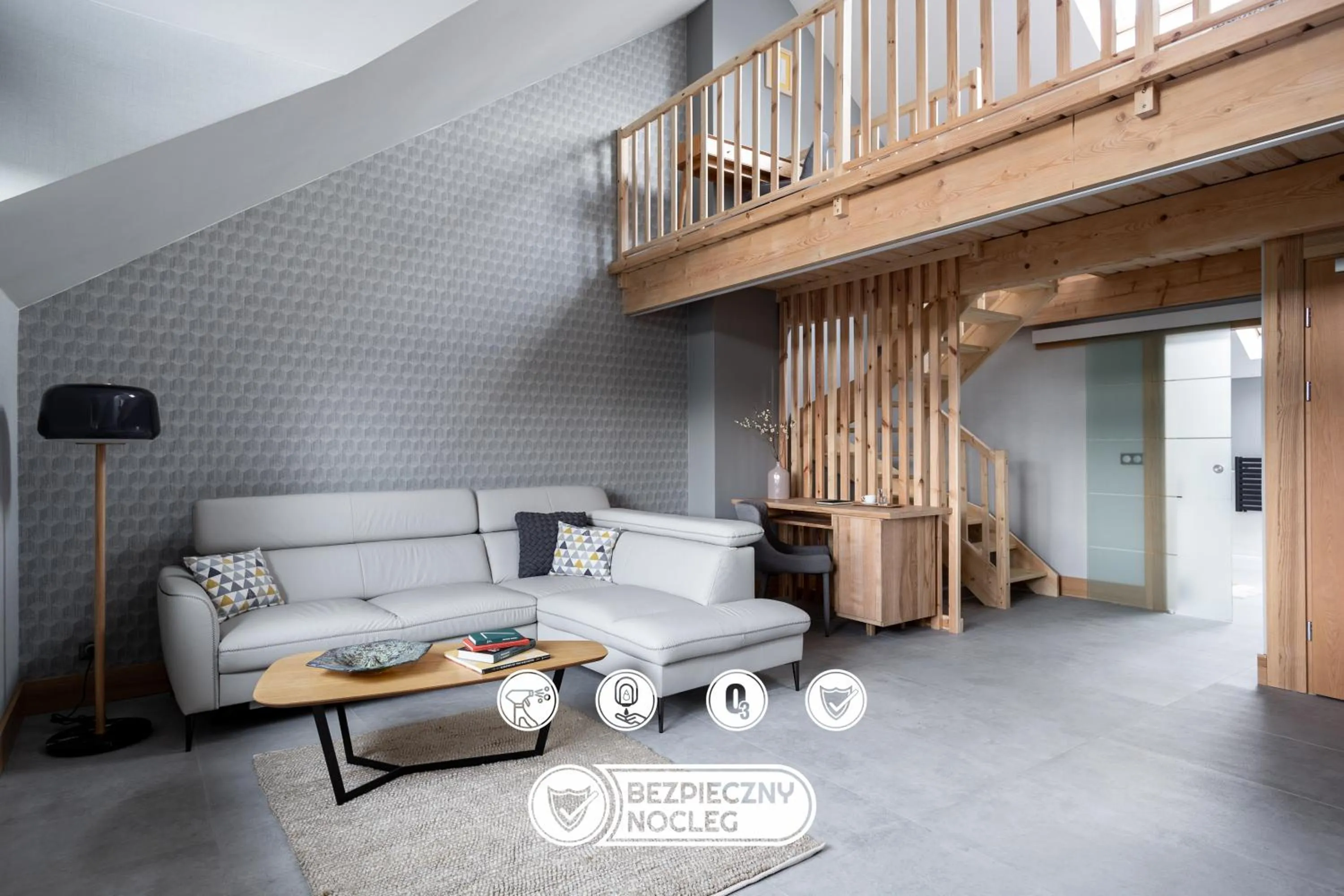 Living room in Kamieniec 27 Bed & Breakfast