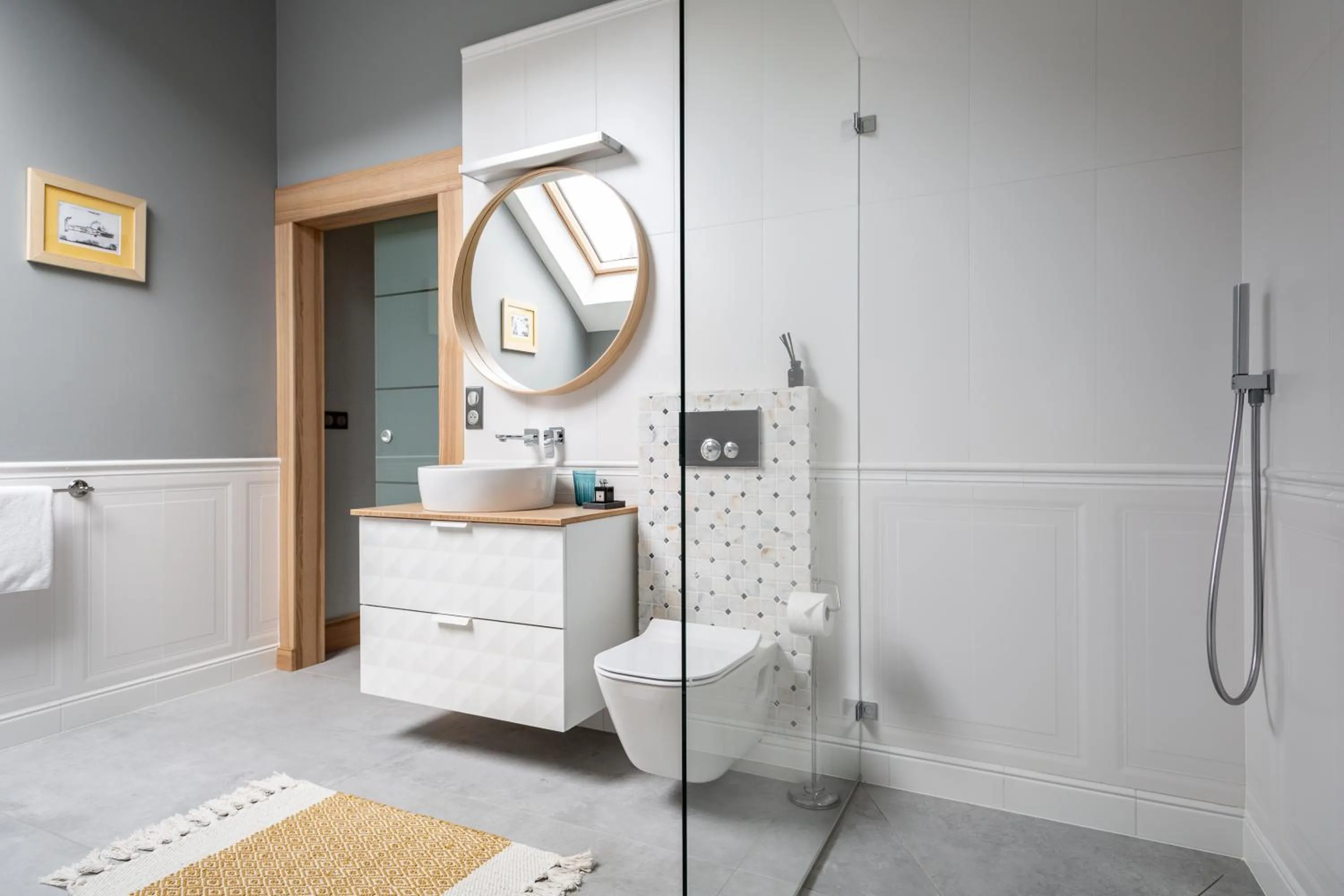 Bathroom in Kamieniec 27 Bed & Breakfast