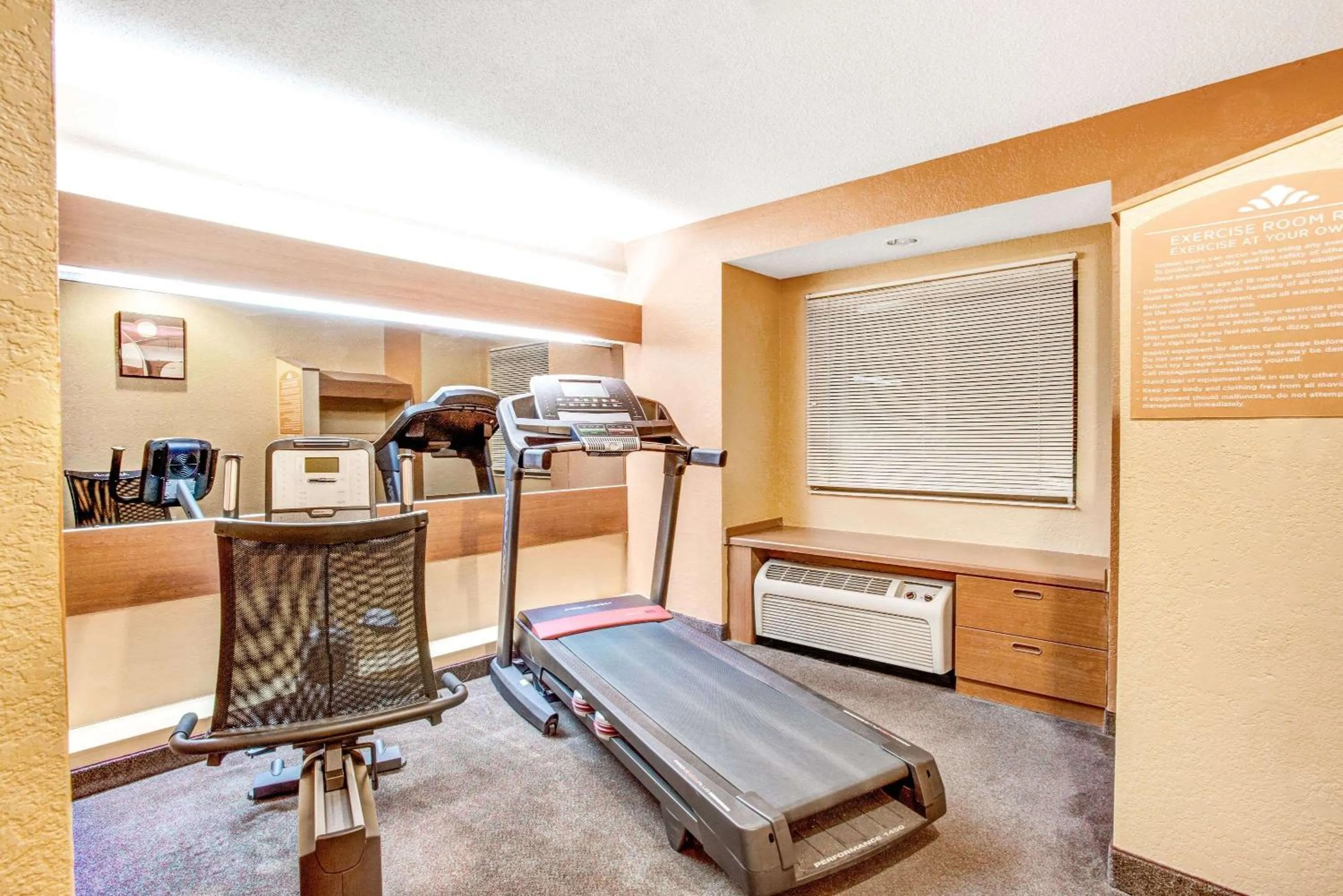 Fitness centre/facilities in Microtel Inn & Suites Newport News