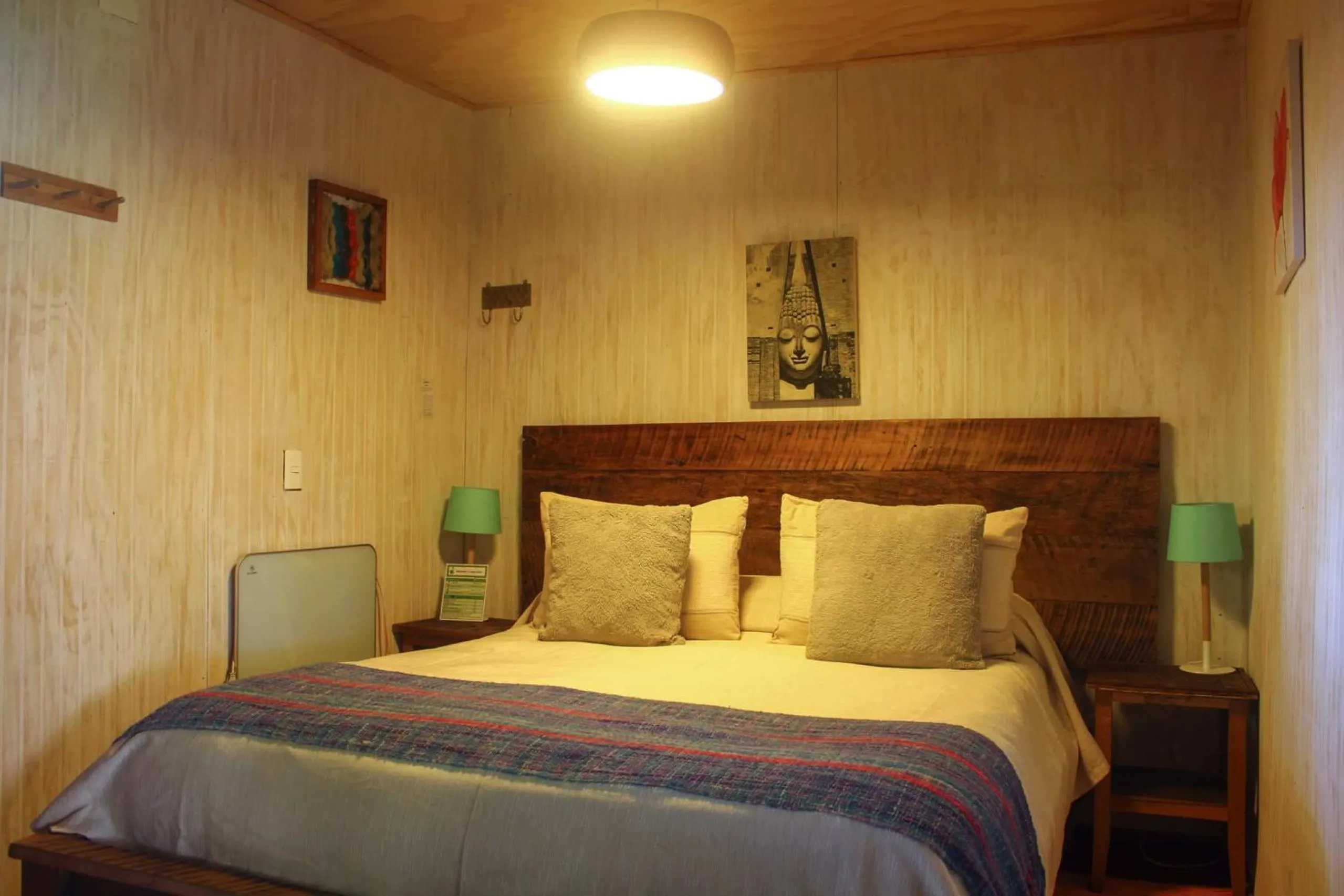 Bed in La Araucaria Hostería Boutique - Ex Lounge Brasil