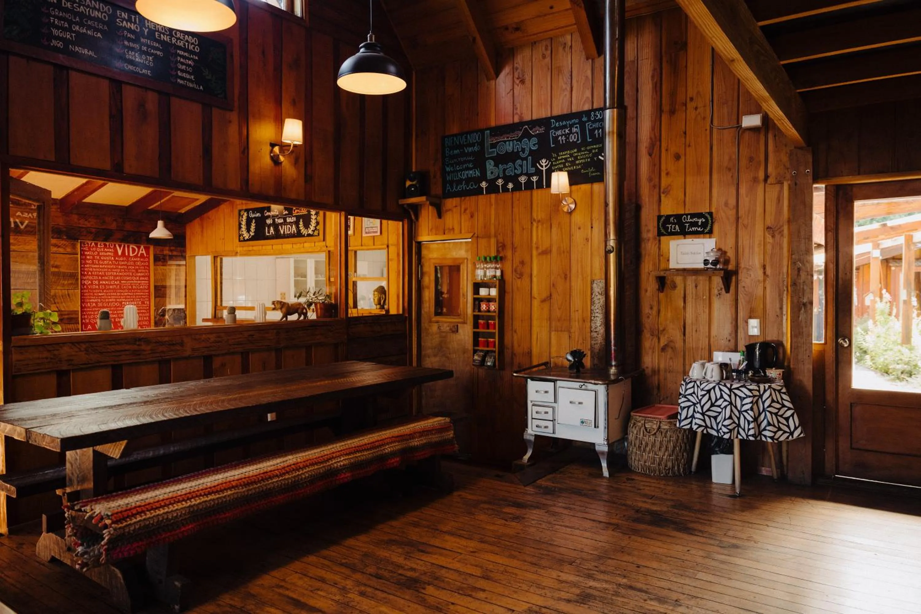 Seating area in La Araucaria Hostería Boutique - Ex Lounge Brasil