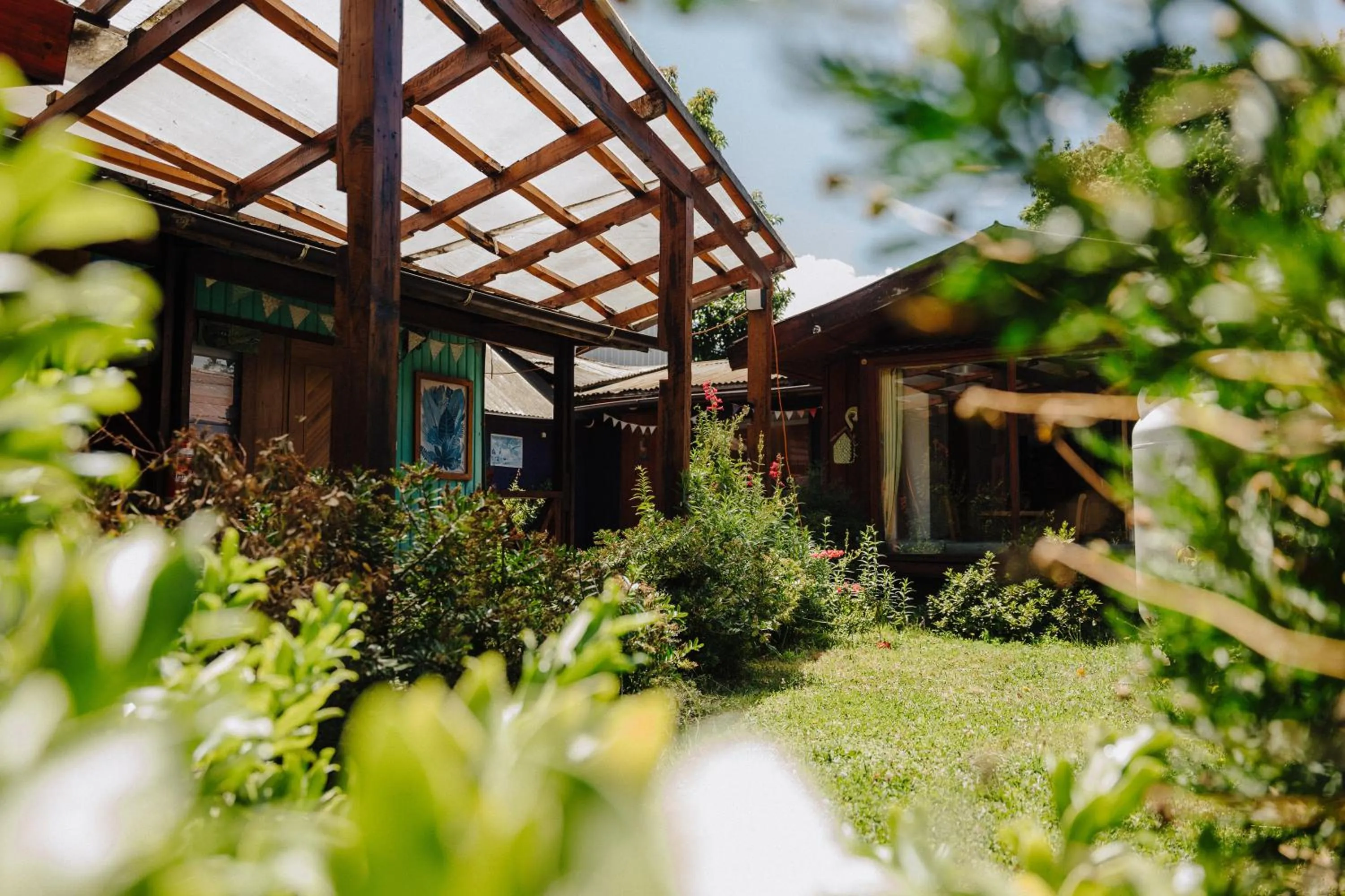 Patio in La Araucaria Hostería Boutique - Ex Lounge Brasil