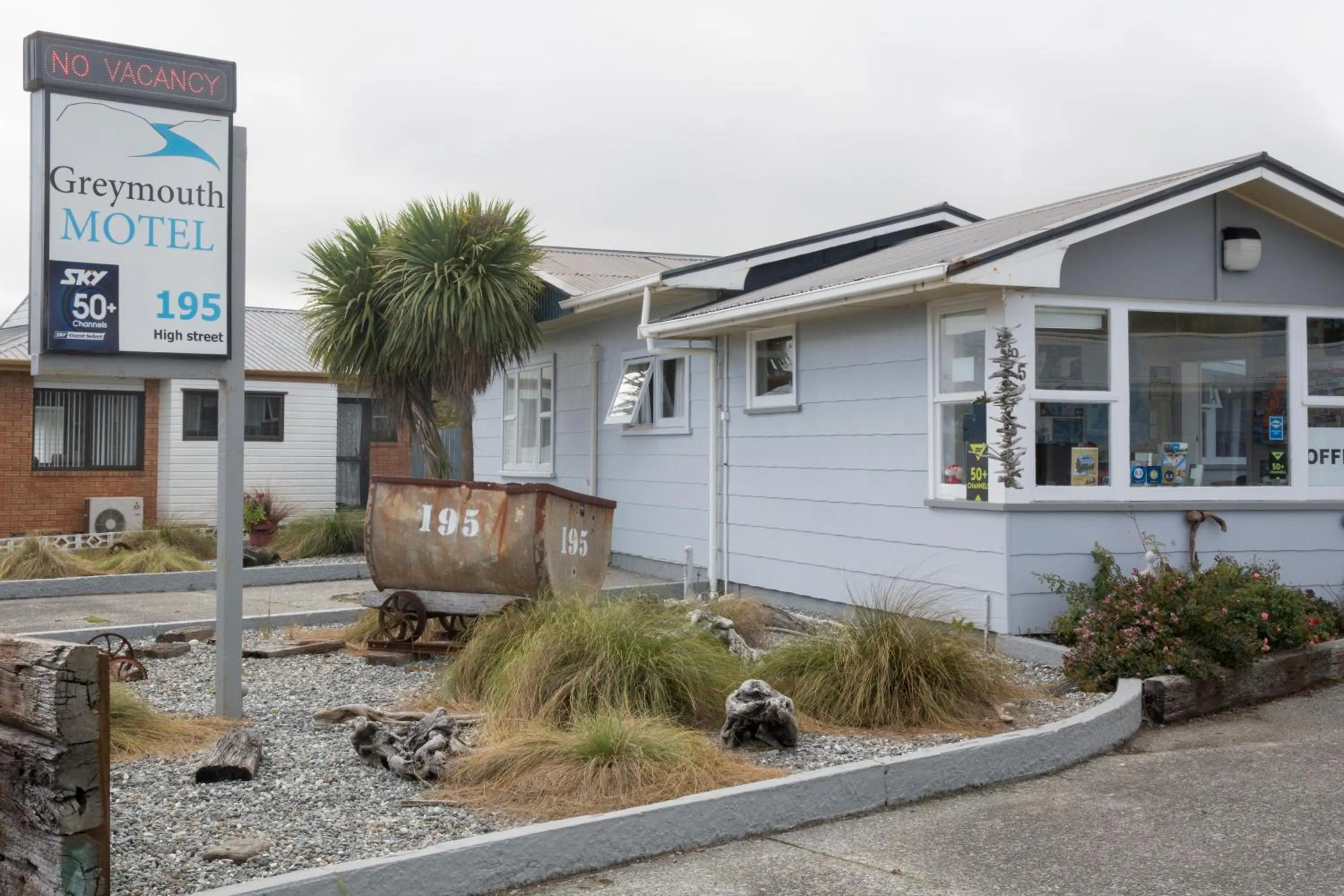 Facade/entrance in Greymouth Motel